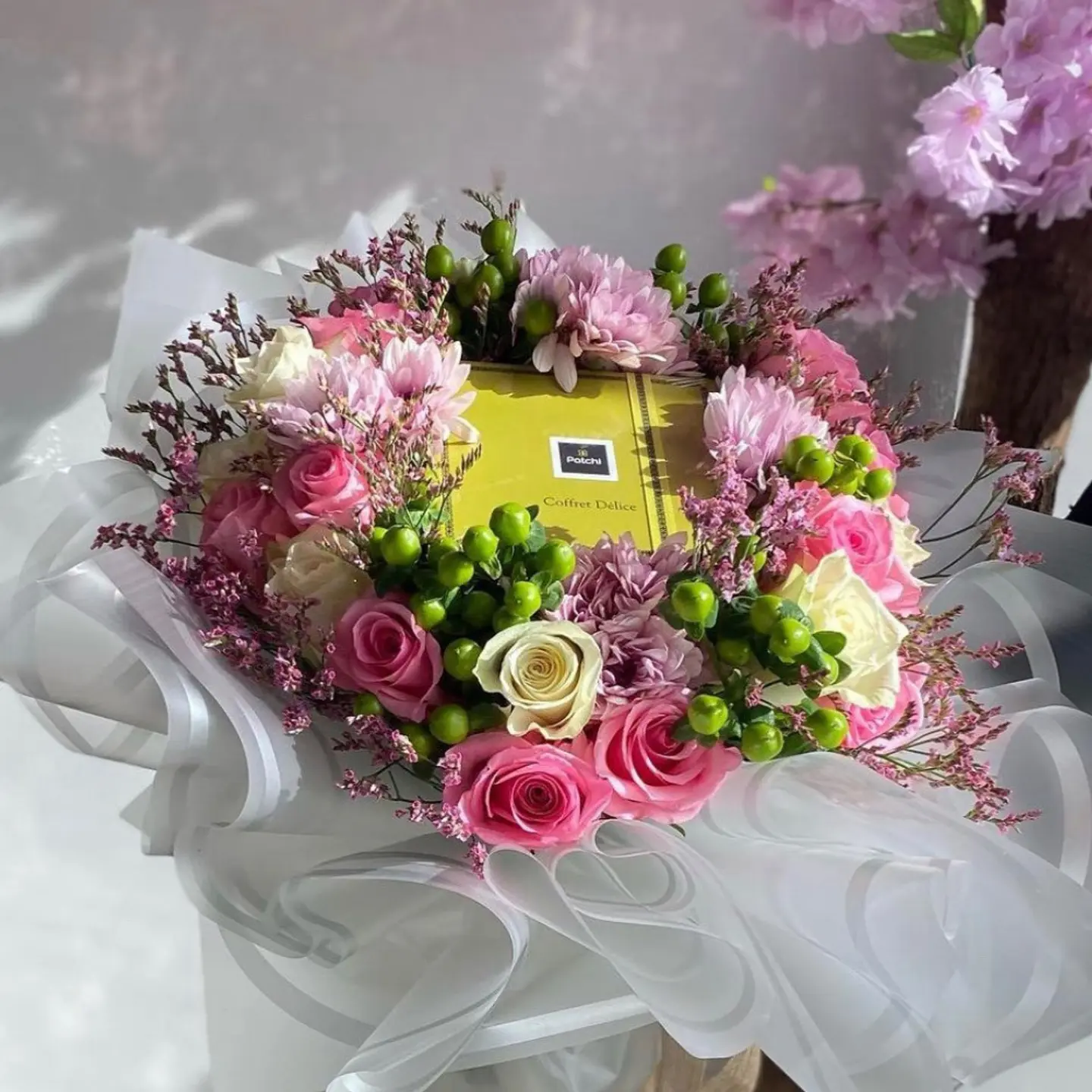 باقة ورد طبيعي B39