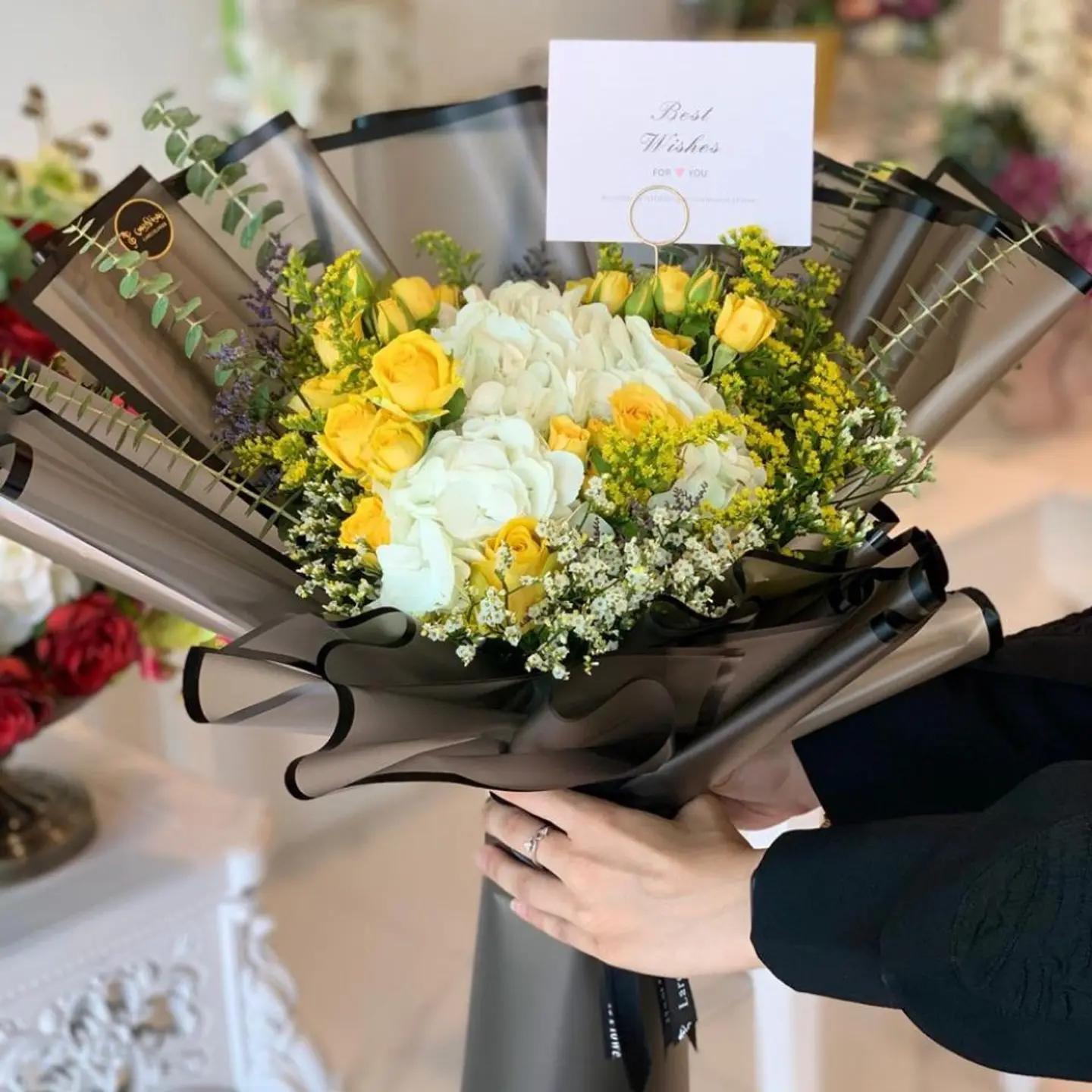 باقة ورد طبيعي B43
