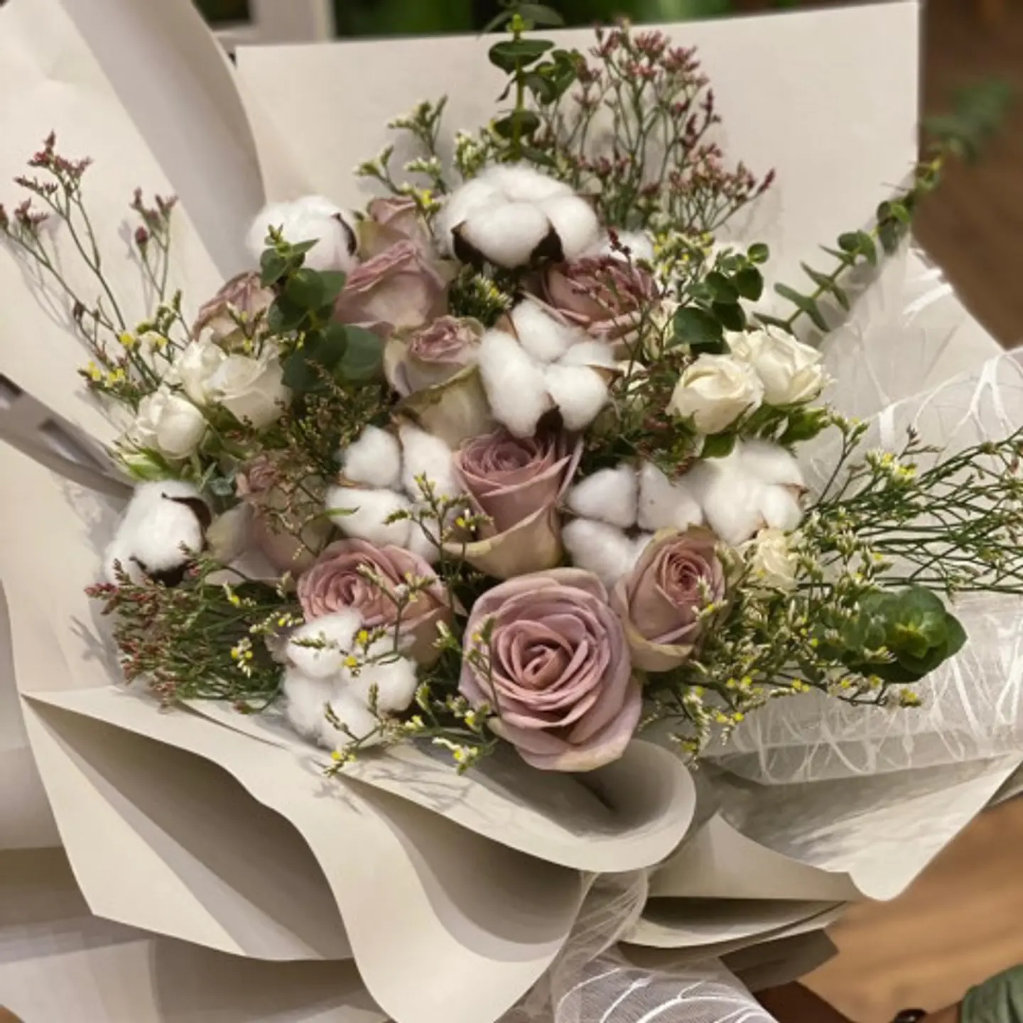 باقة ورد طبيعي B46
