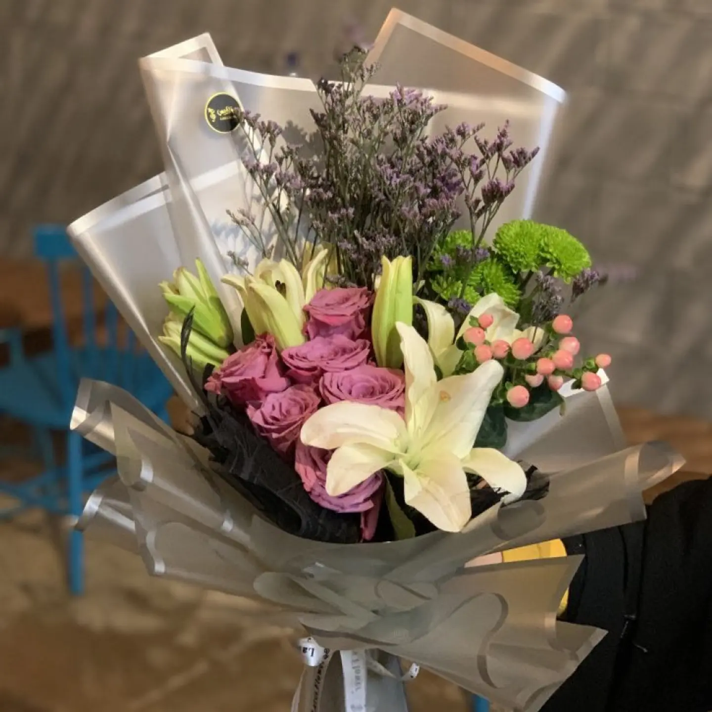 باقة ورد طبيعي B50