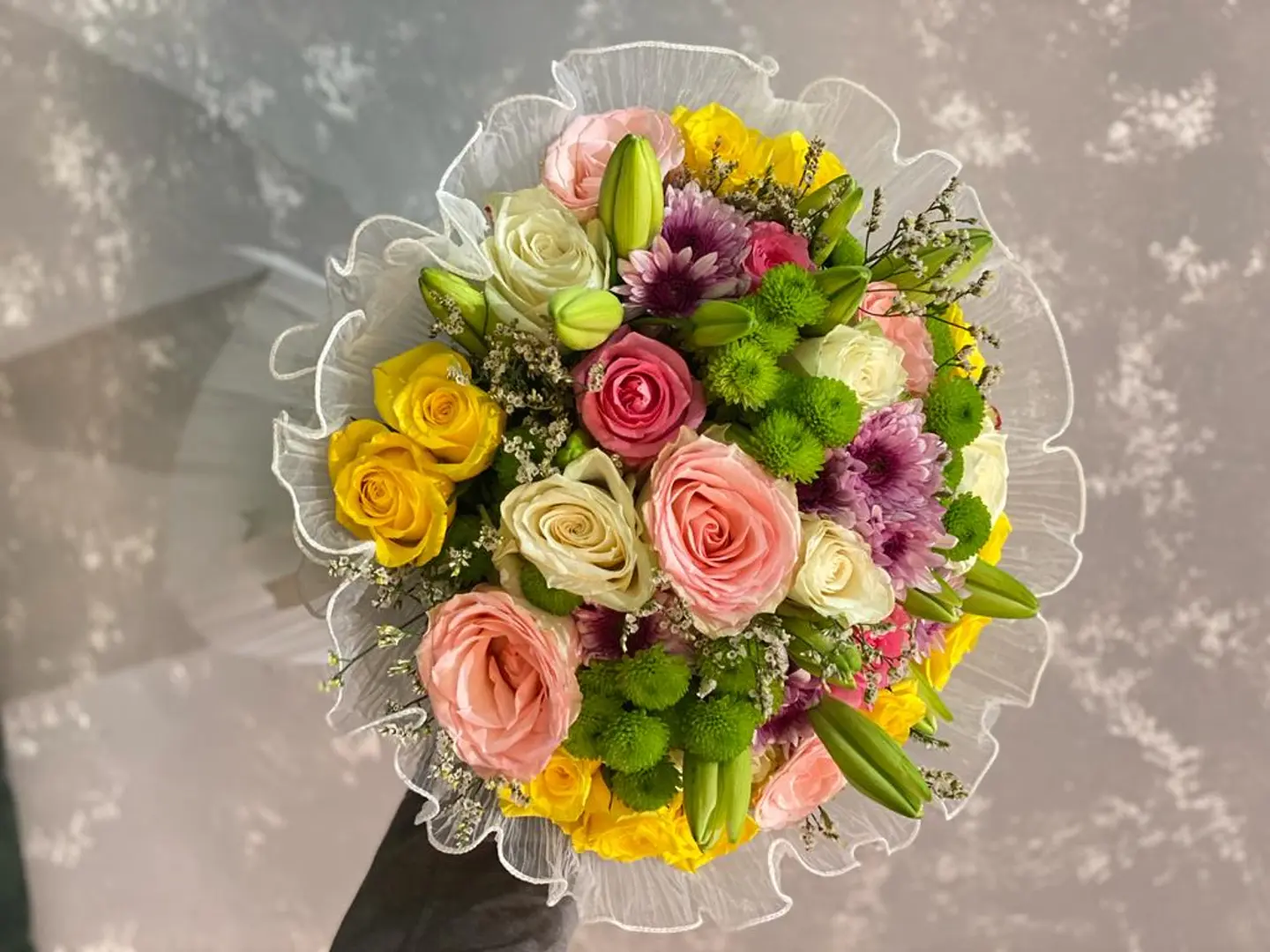 باقة ورد طبيعي B66