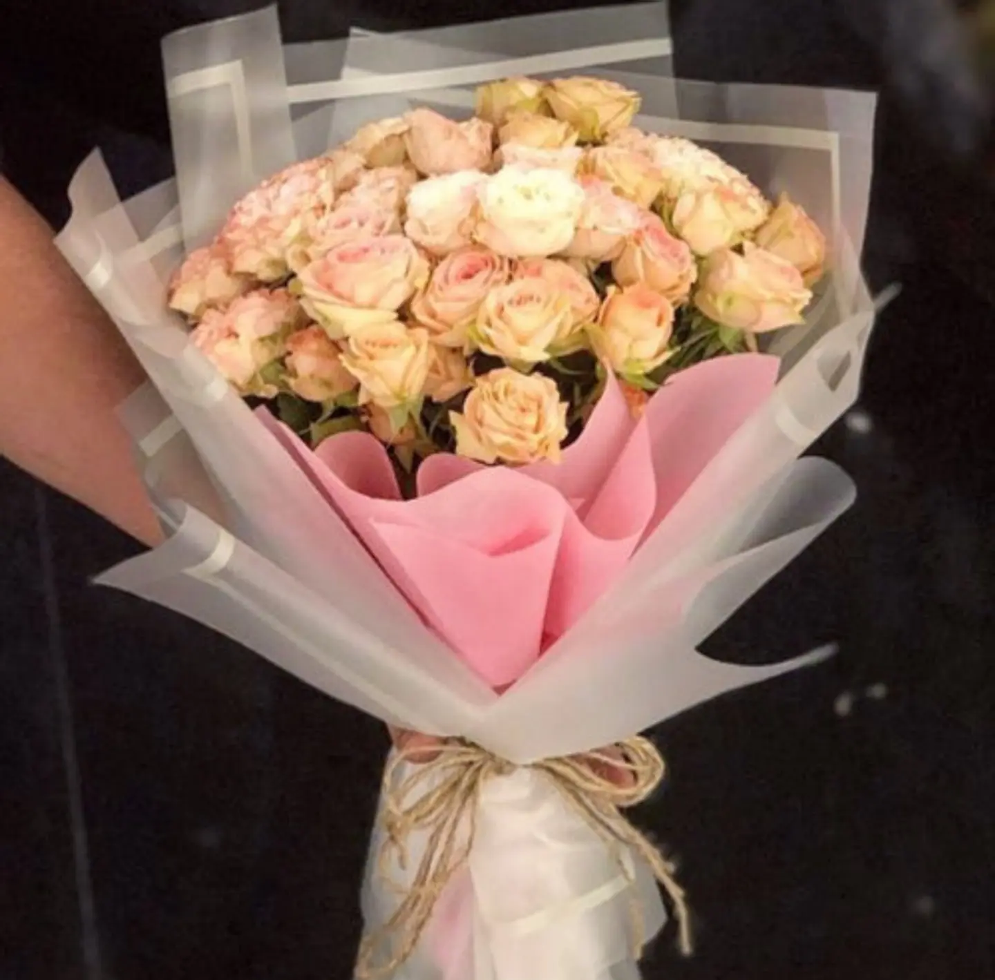 باقة ورد طبيعي B80