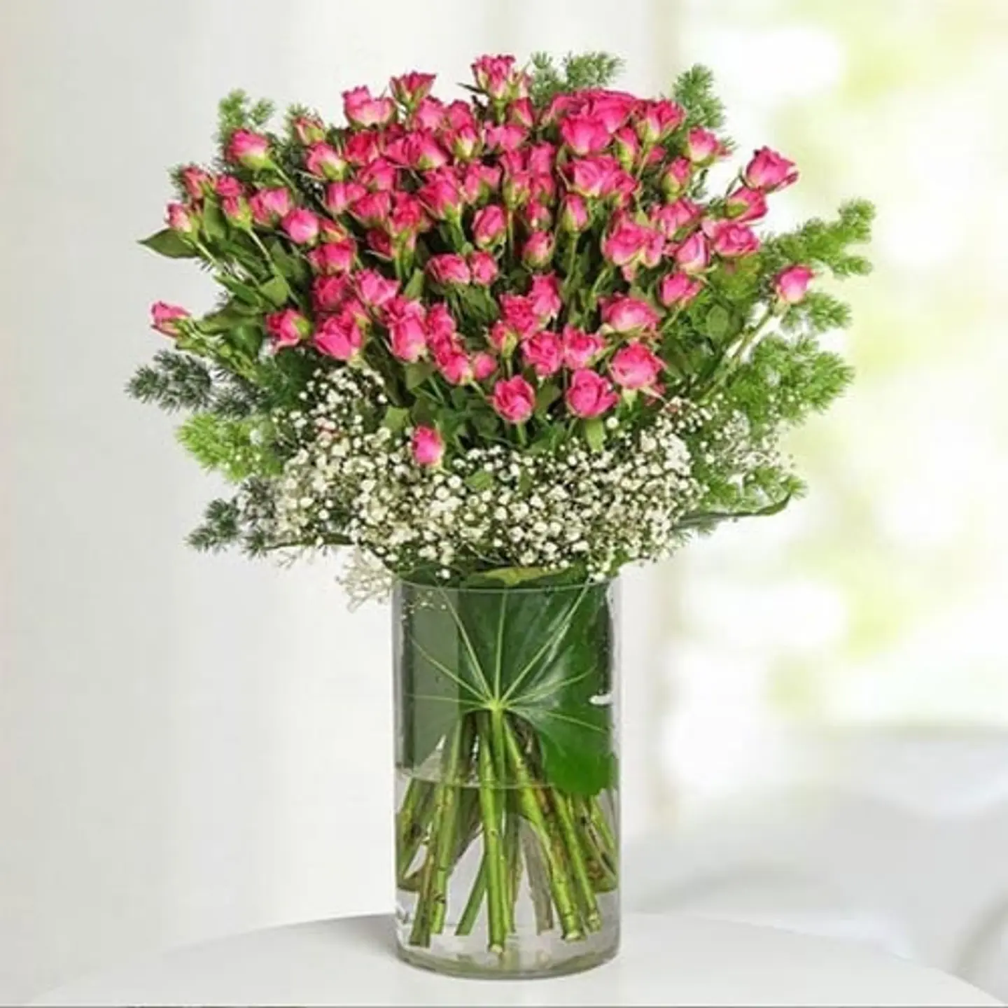 فازة ورد طبيعي V32
