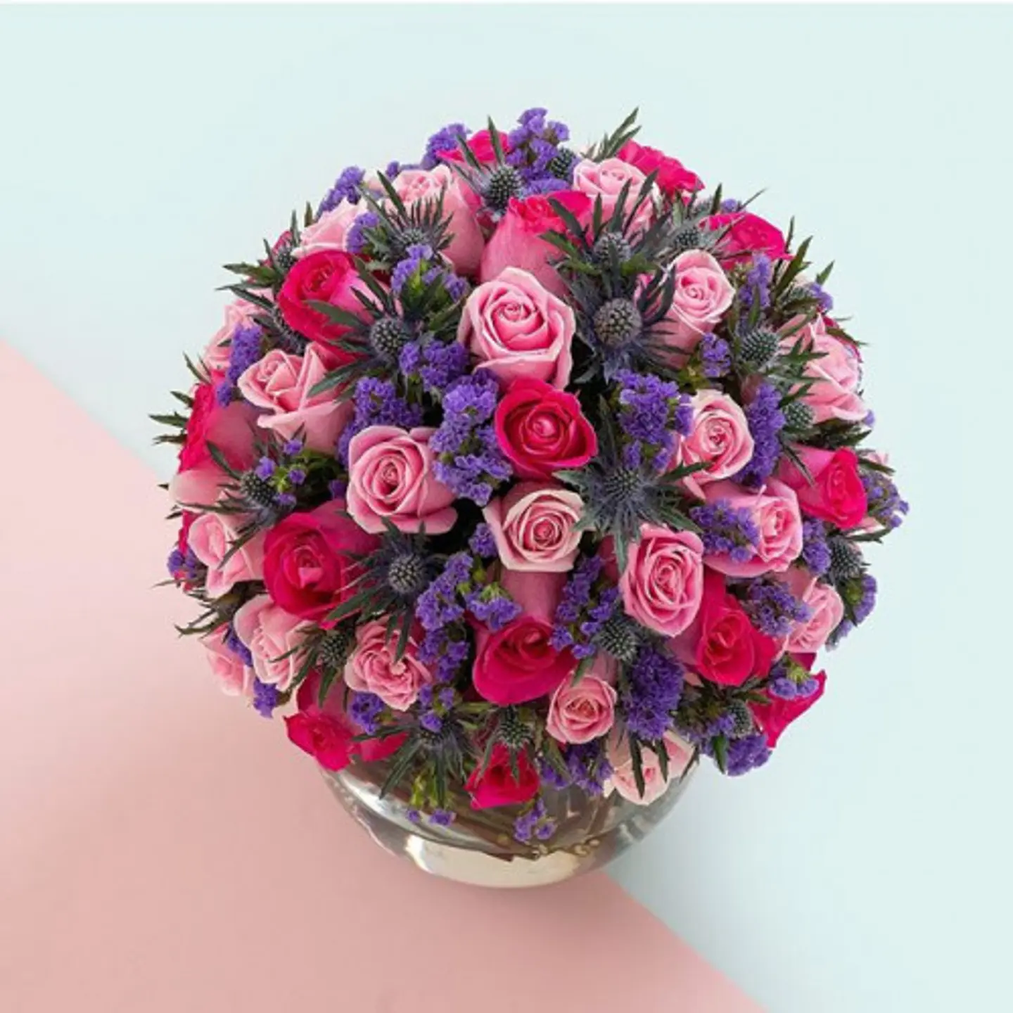 فازة ورد طبيعي V34