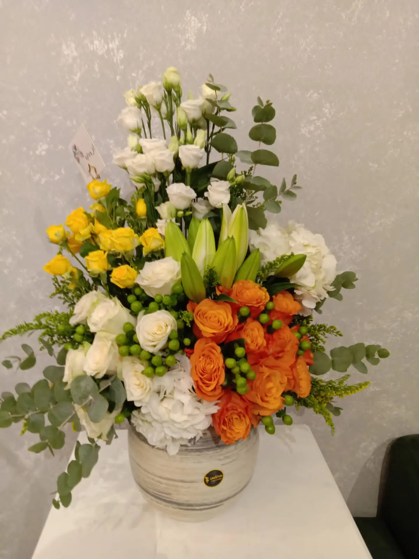 فازة ورد طبيعي V42