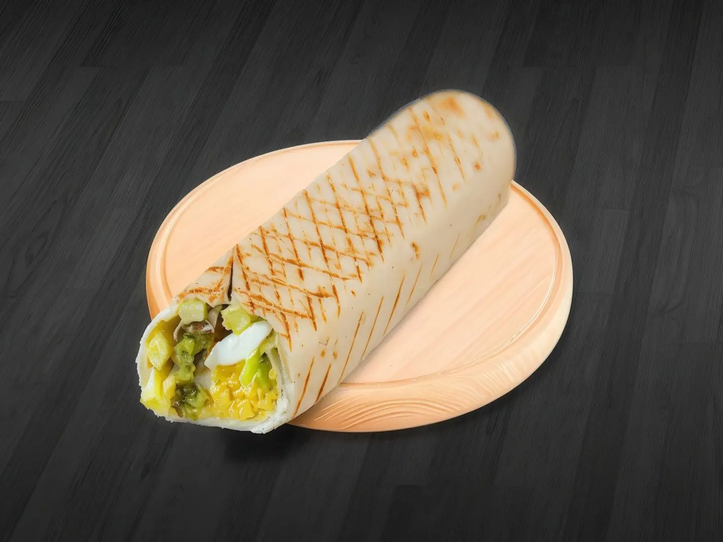 ساندويش بيض مسلوق بالجبن