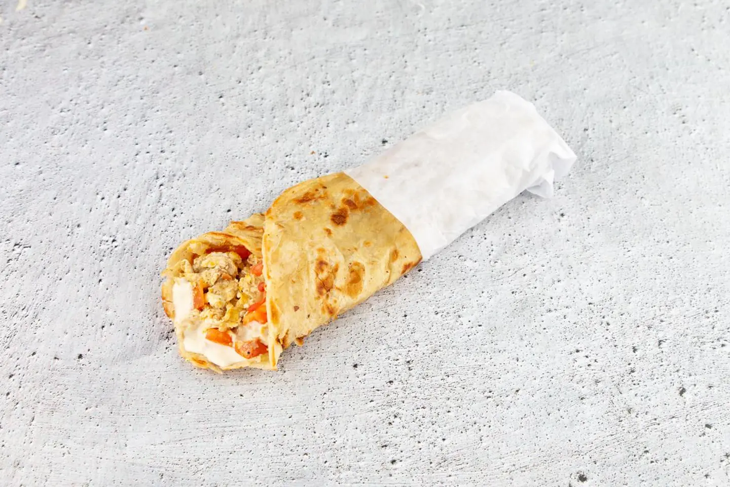 Egg With Cheese Chapati