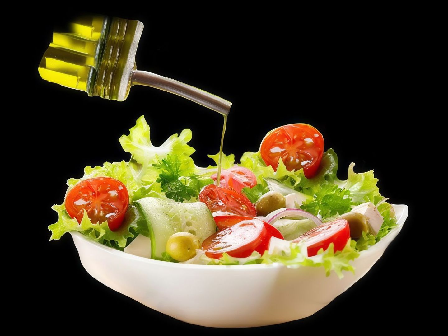 سلطة خضراء