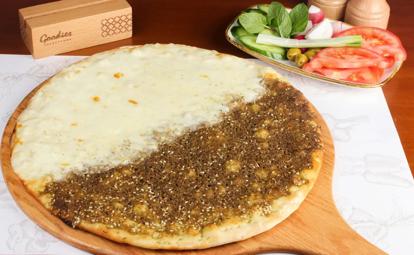 Zaatar With Cheese Pie
