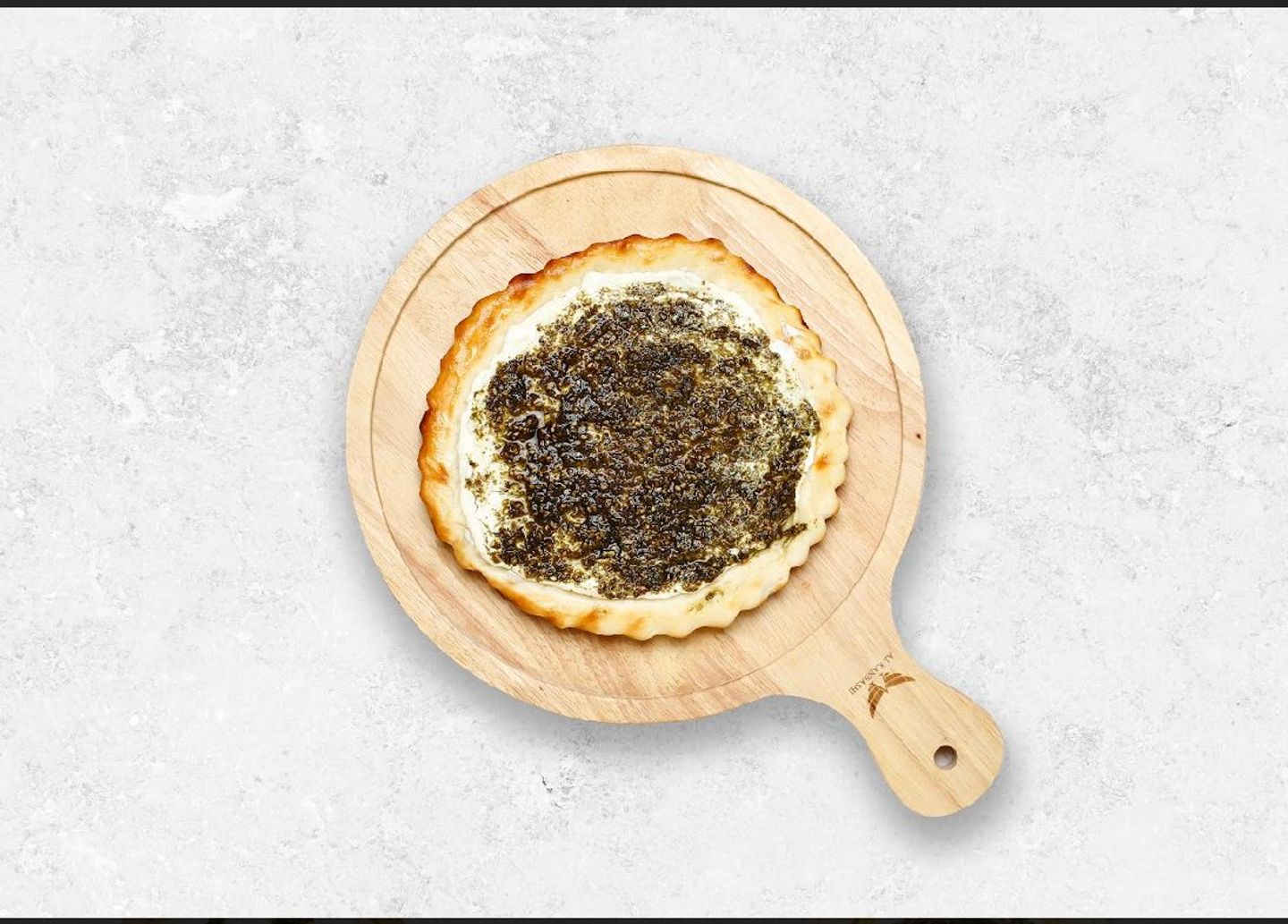Zaatar With Cheese Manoucheh