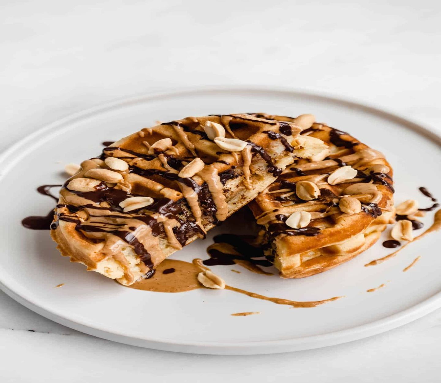 Snickers Waffle