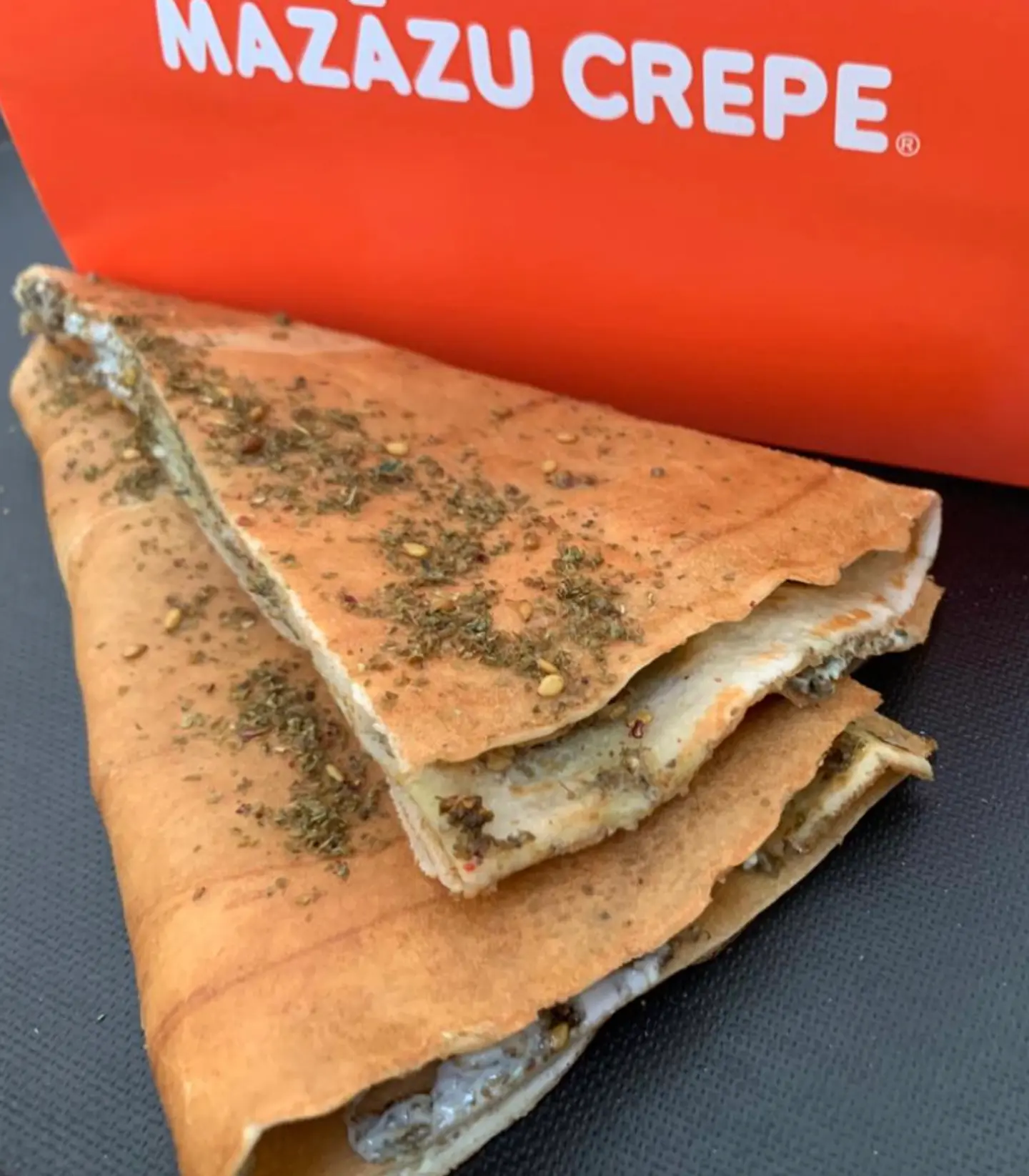 Zatar Labnah Crepe