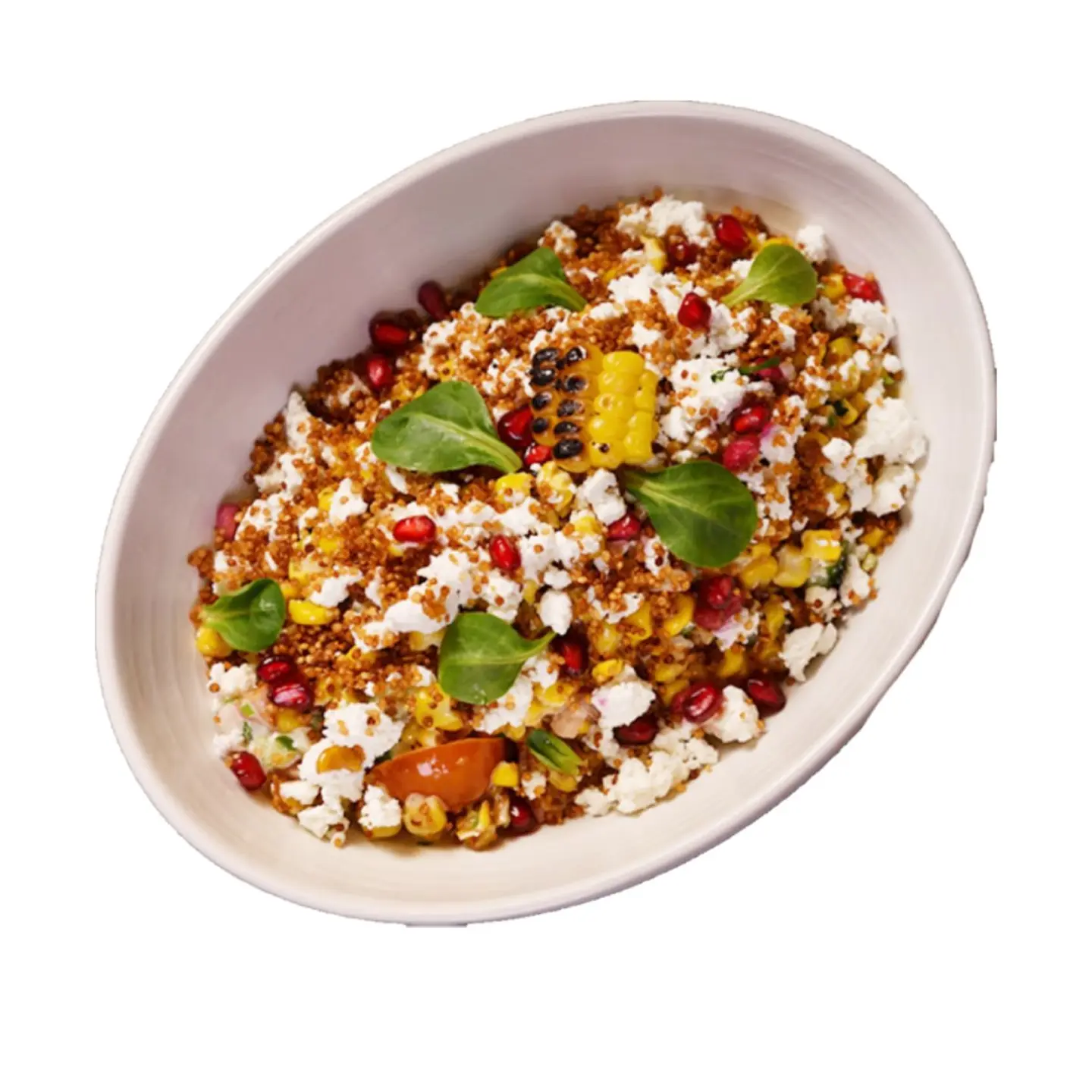 Crunchy Corn Feta Salad