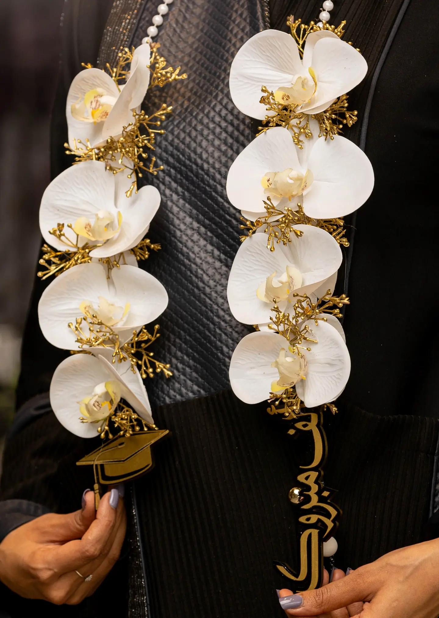 عقد ورد صناعي 2