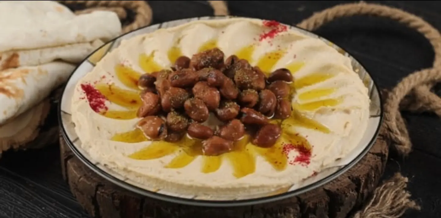 صحن حمص بالفول