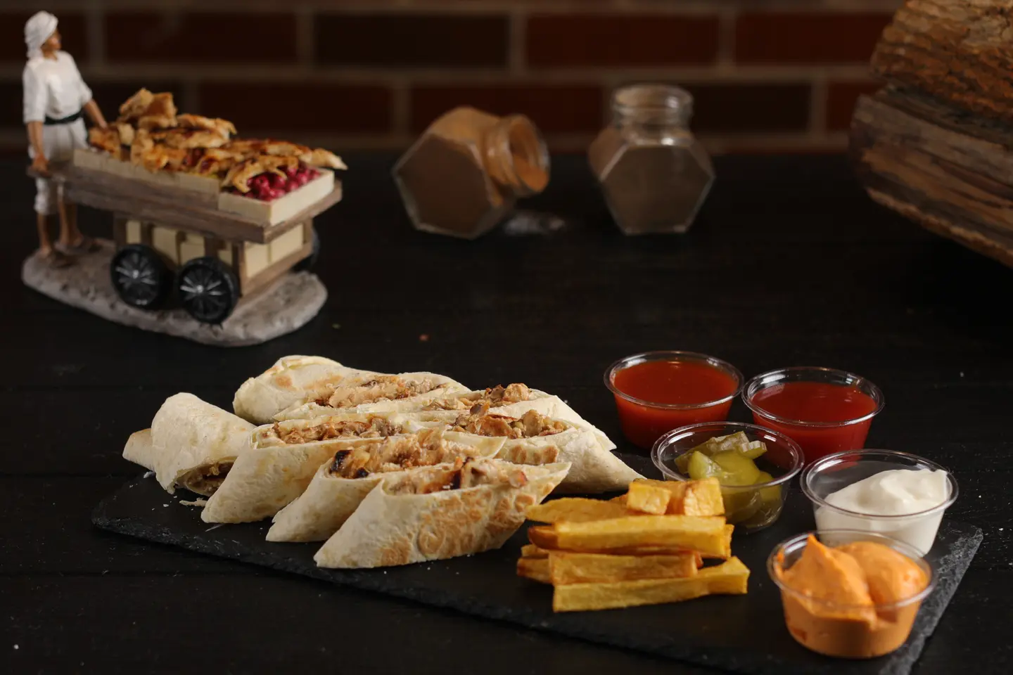 Chicken Arabic Shawarma Meal