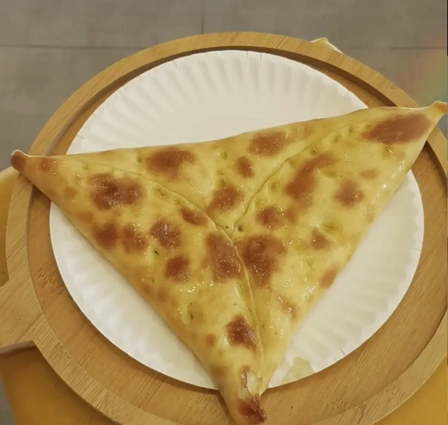 سبانخ مثلث باللحم الصافي