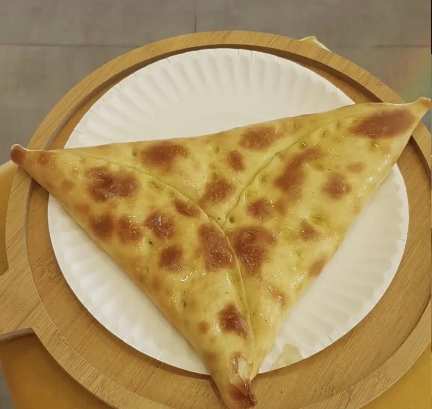 سبانخ مثلث باللحم الصافي