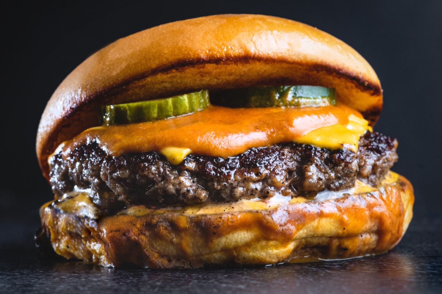 Caramelized Beef Burger