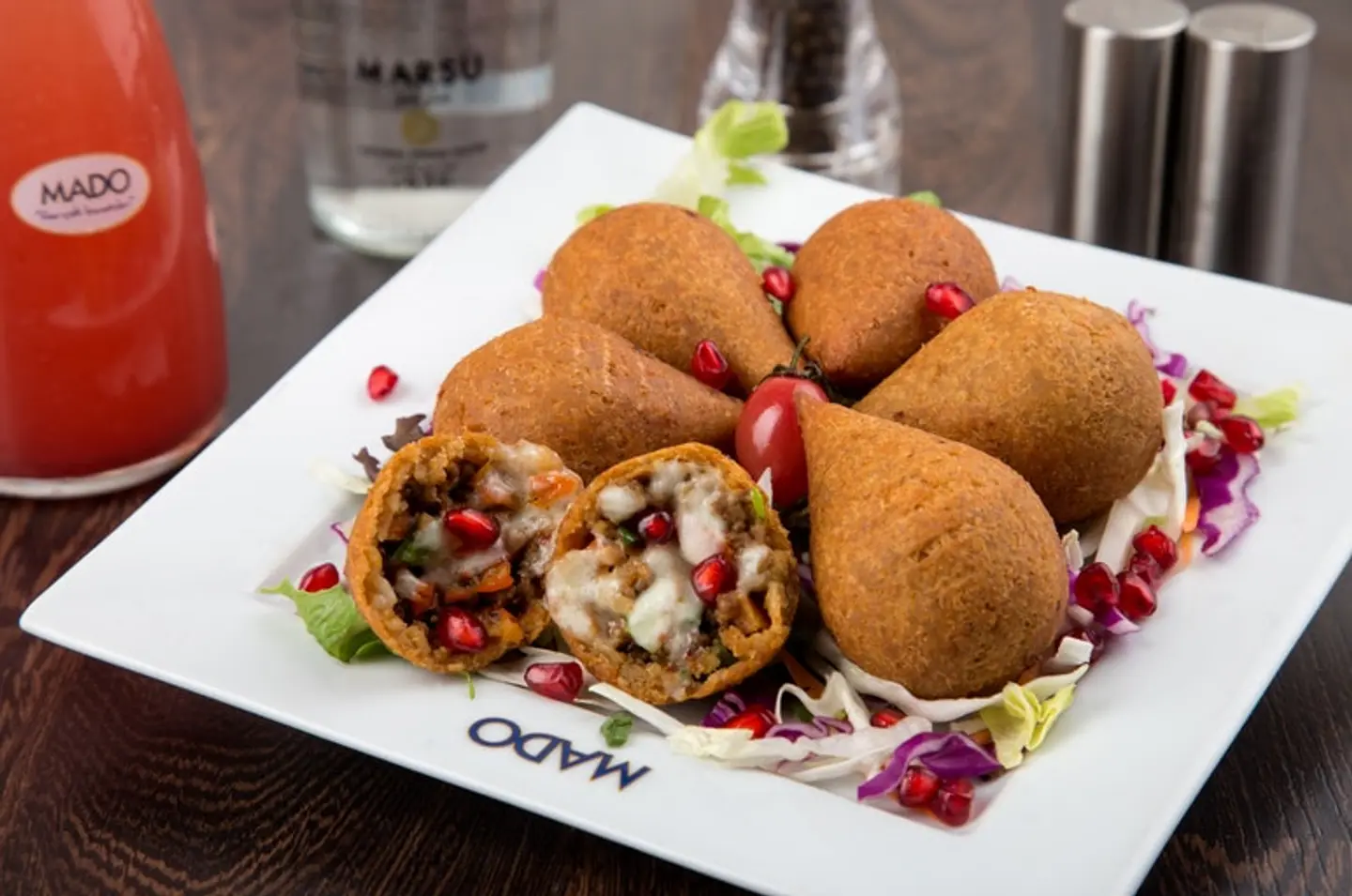 Fried Kibbeh Cheese Ball
