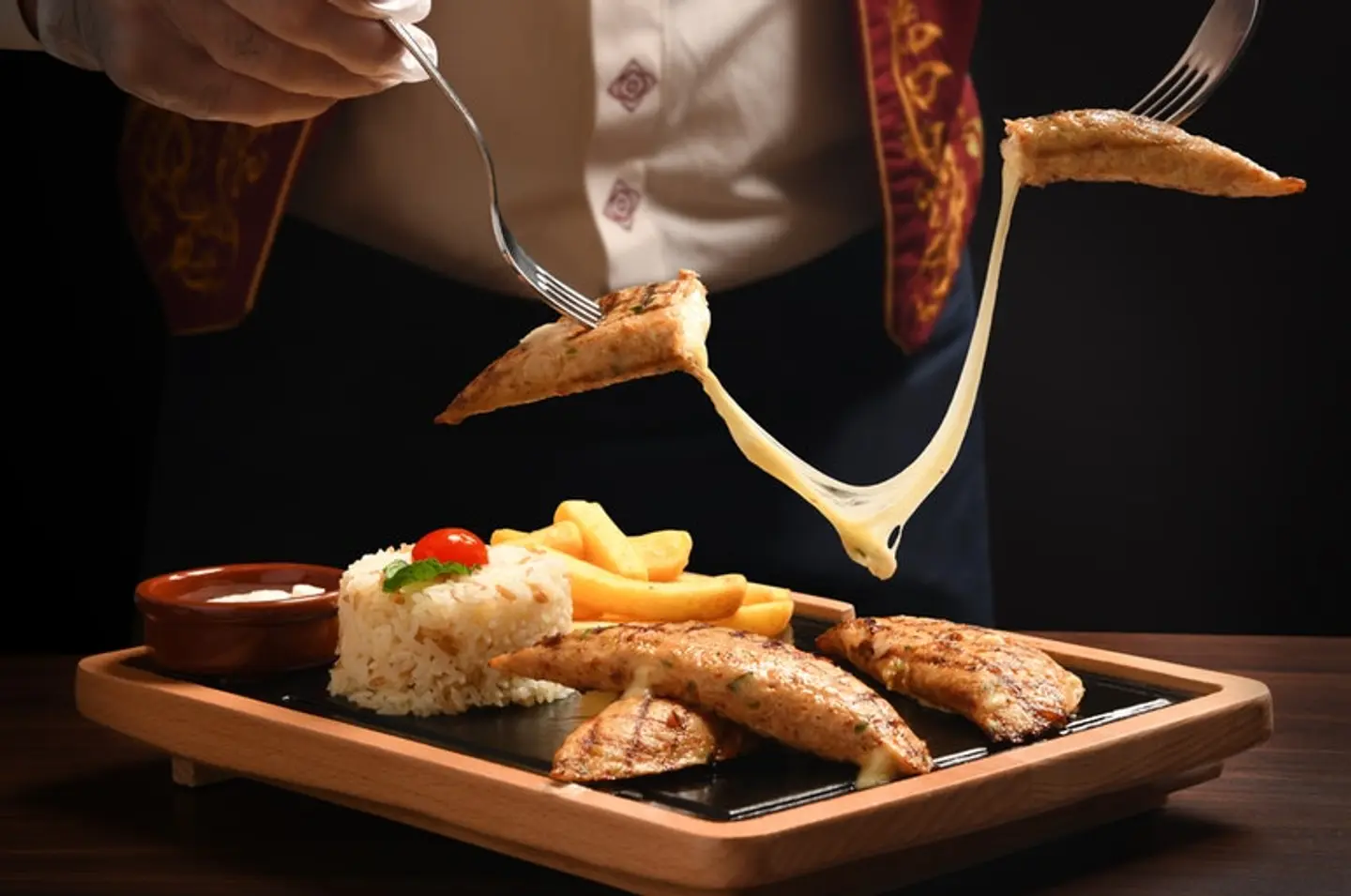 Chicken Kofta With Cheese