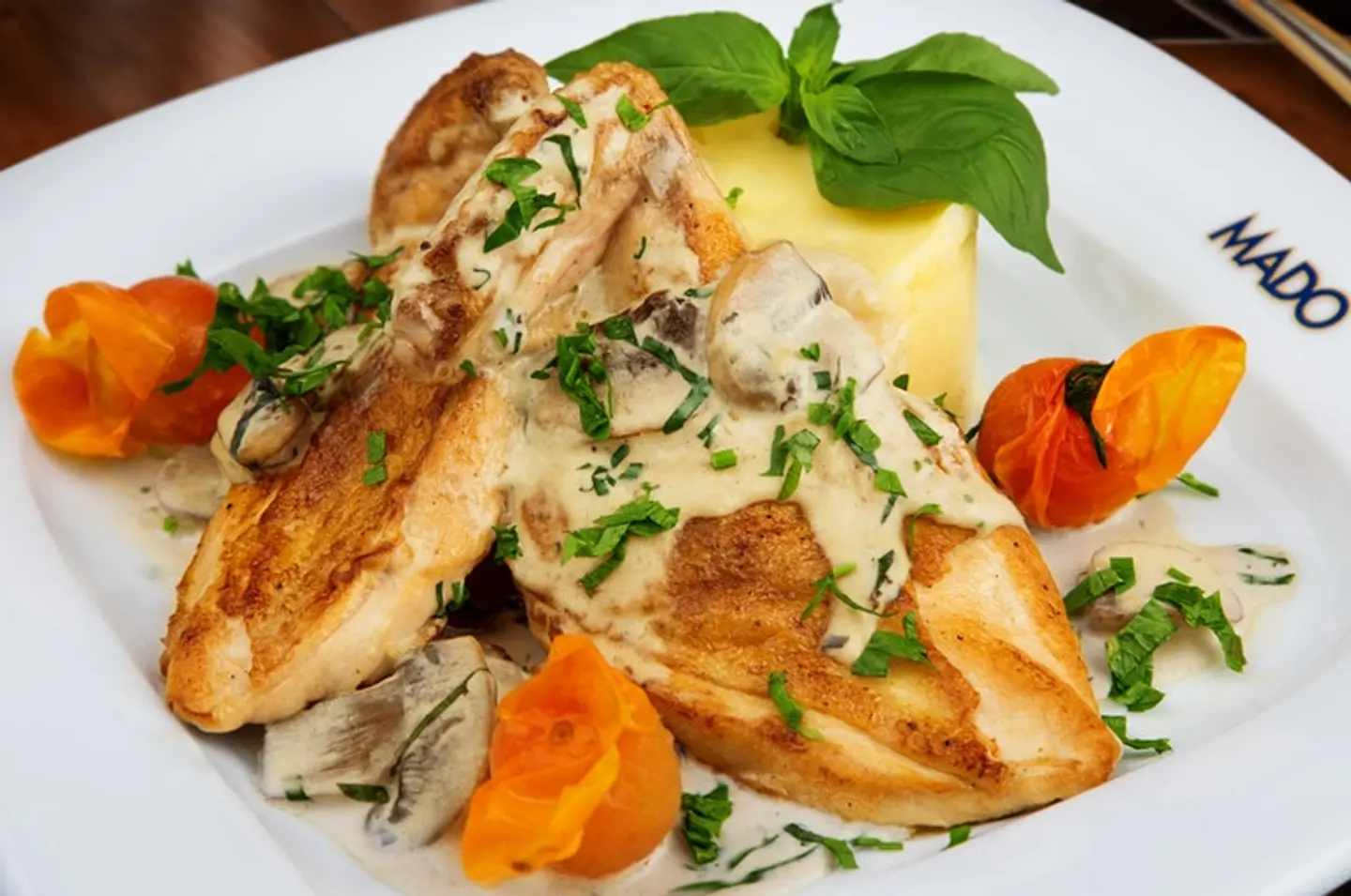 Alfredo Grilled Chicken Breast