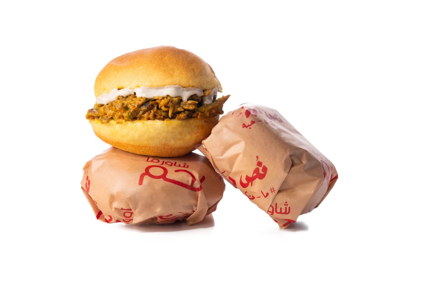 شاورما لحم أمبابة - ربع درزن - ثلاثة سندويتش