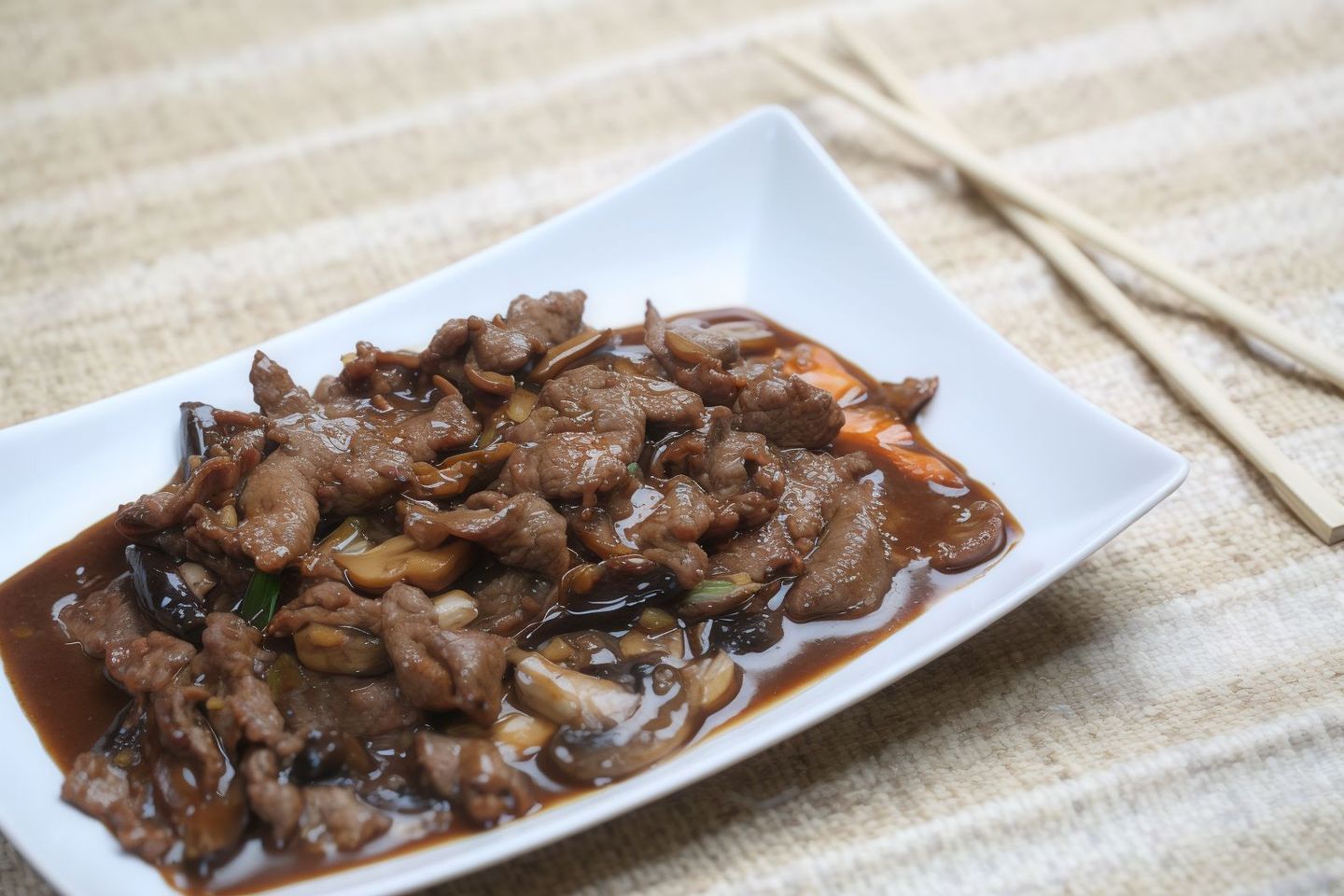 Beef In Oyster Sauce