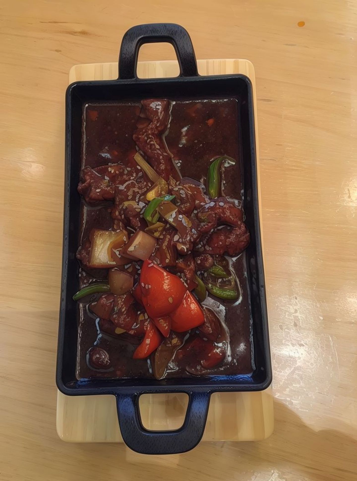 Sizzling Beef Black Pepper Sauce