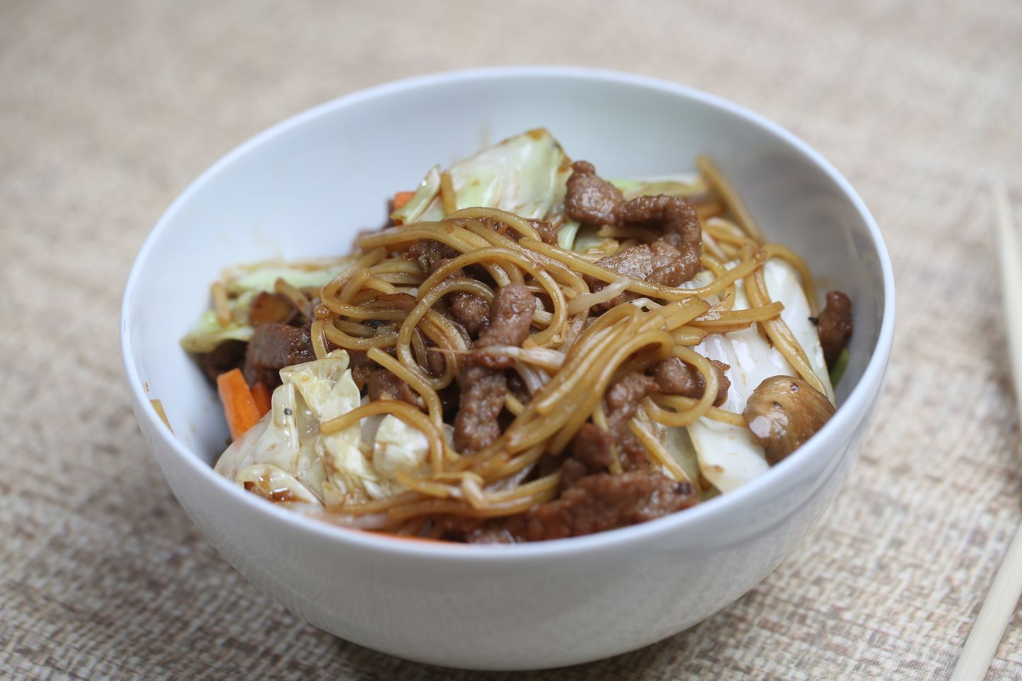Mongolian Beef Noodles