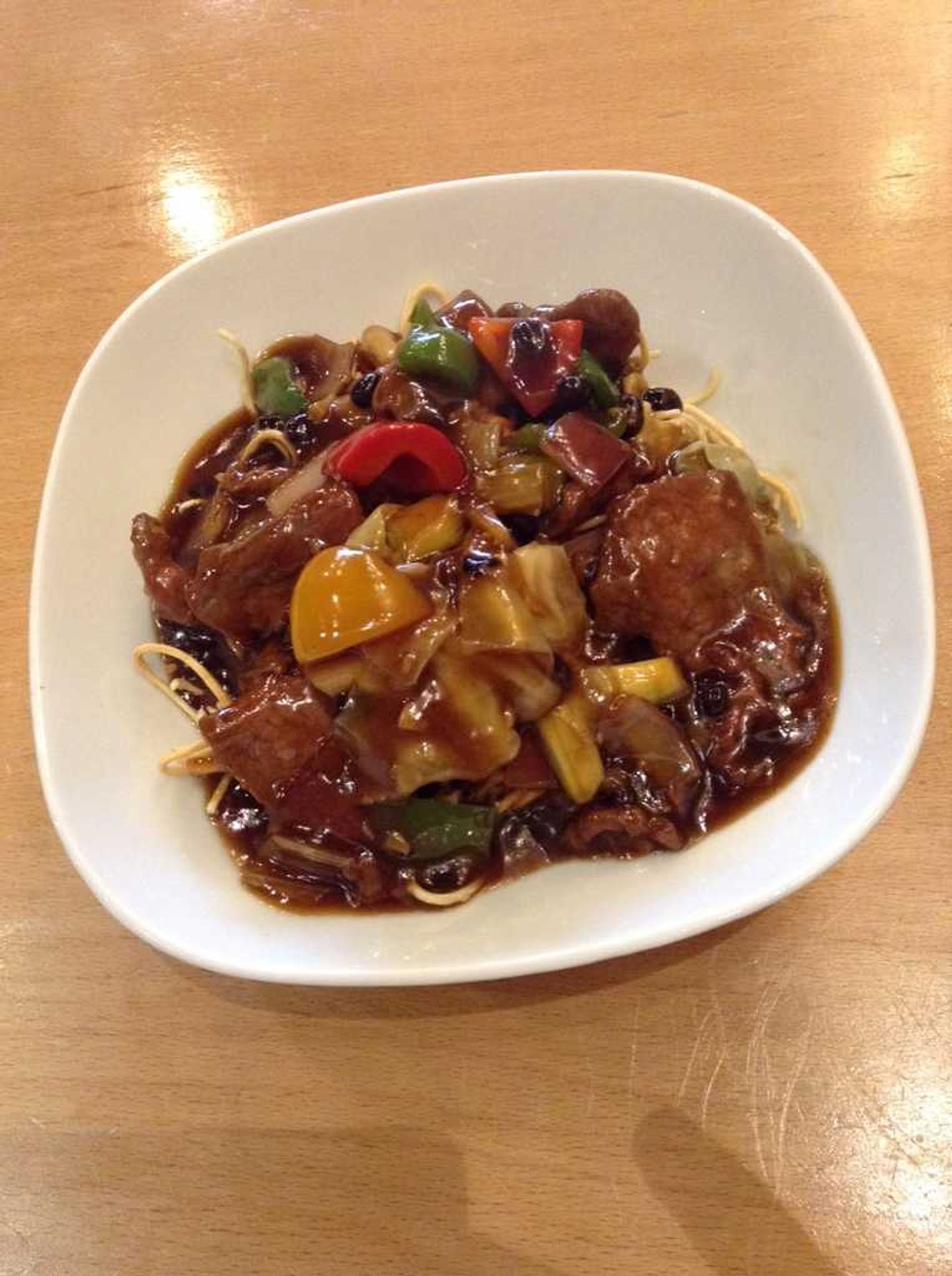 Crispy Noodle Beef