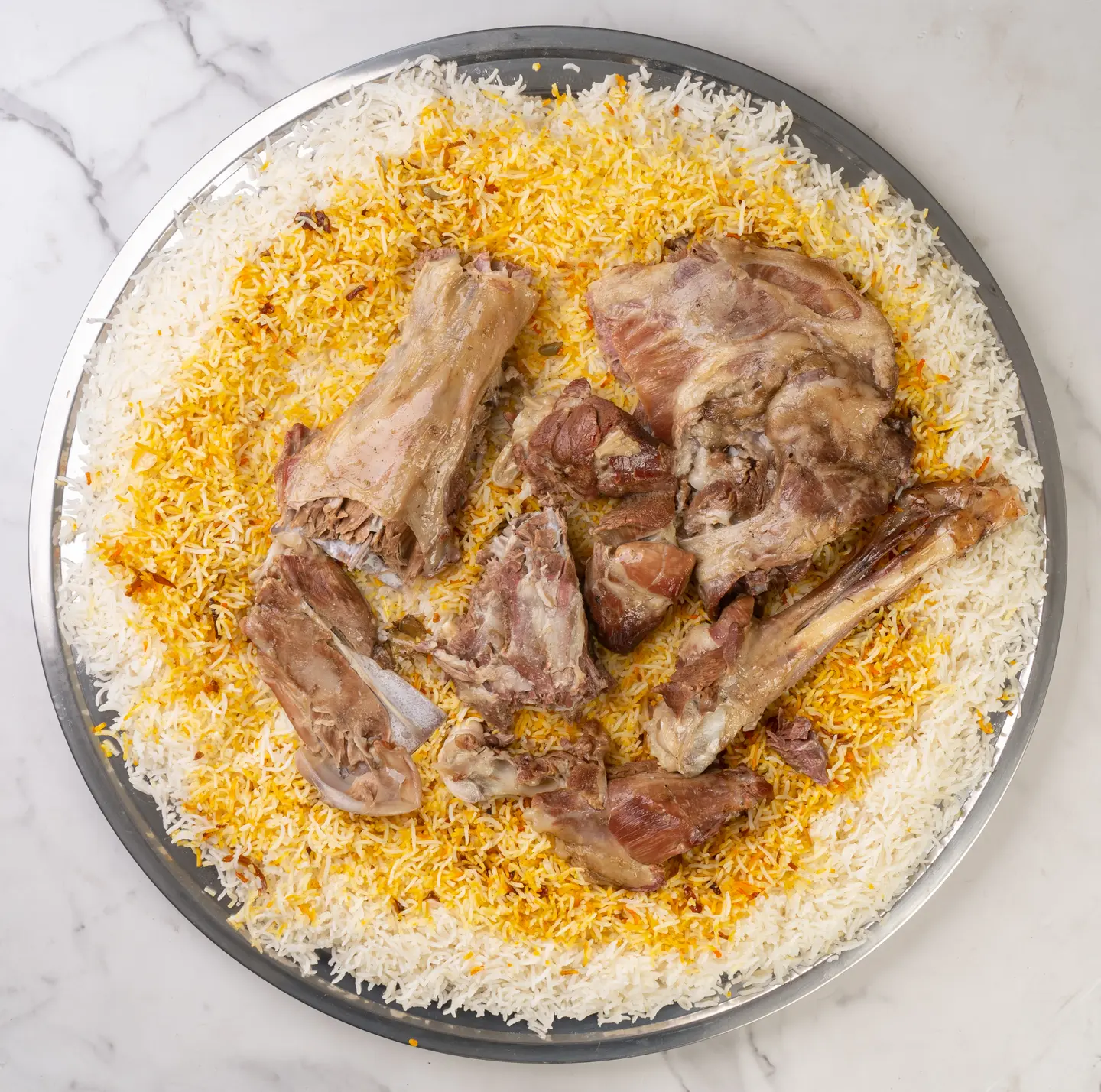 ربع ذبيحه لحم حنيذ