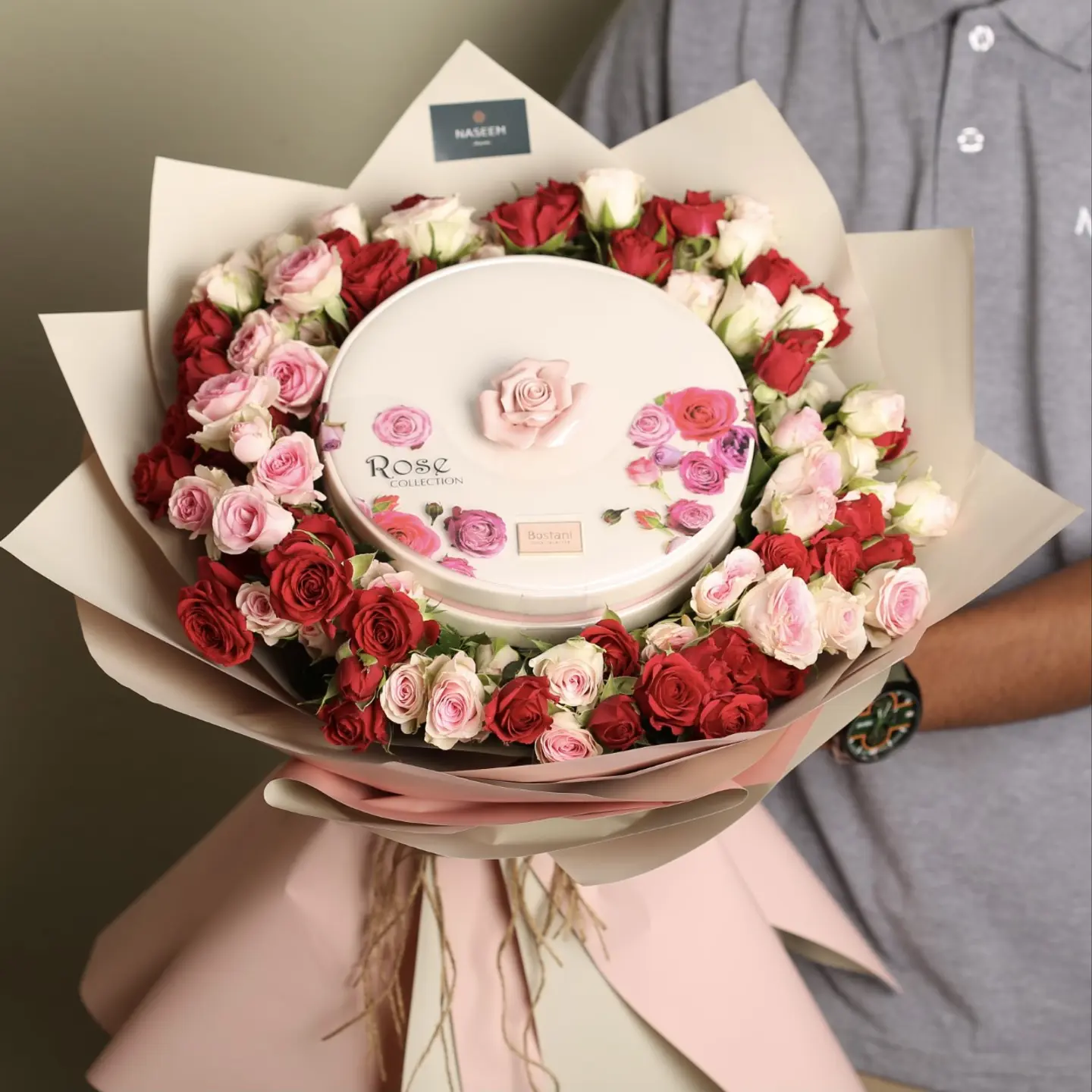 Bostani Rose With Baby Rose