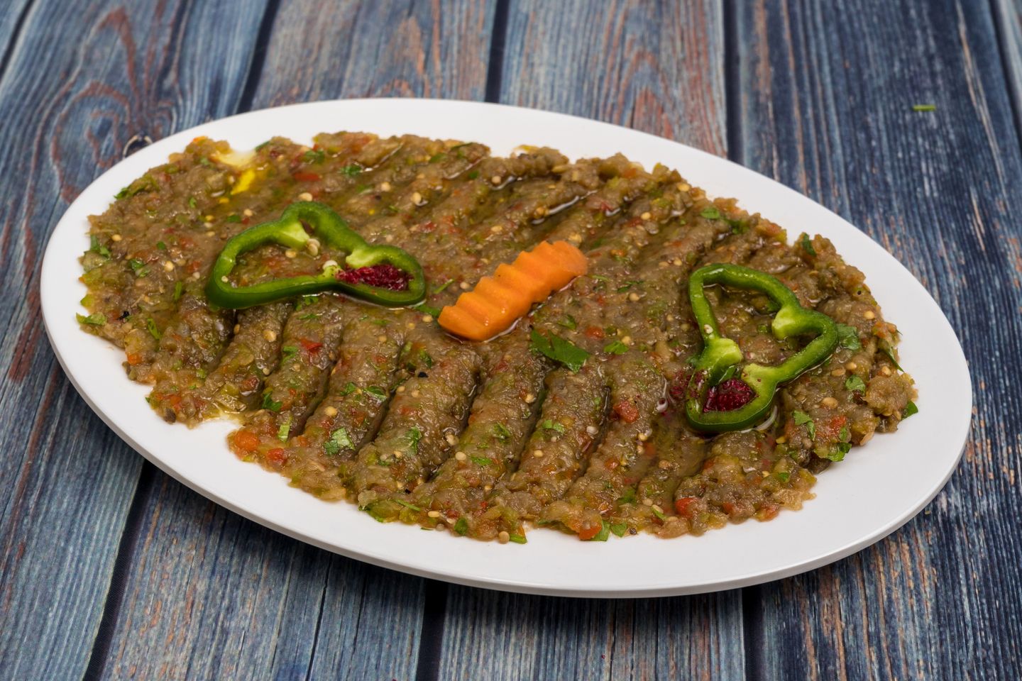 بابا غنوج - وسط