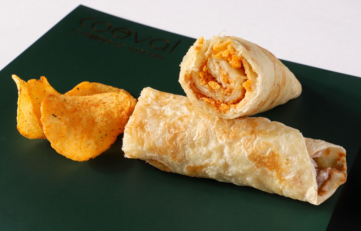 Chapati With Chesse And Chips