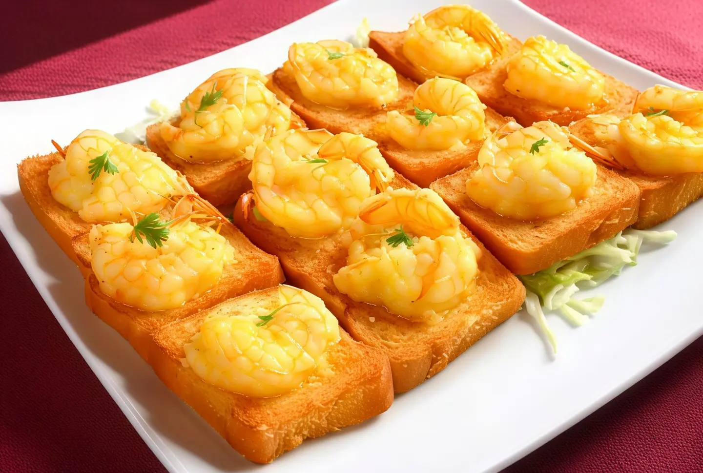 Shrimp On Toast (12 Pcs)