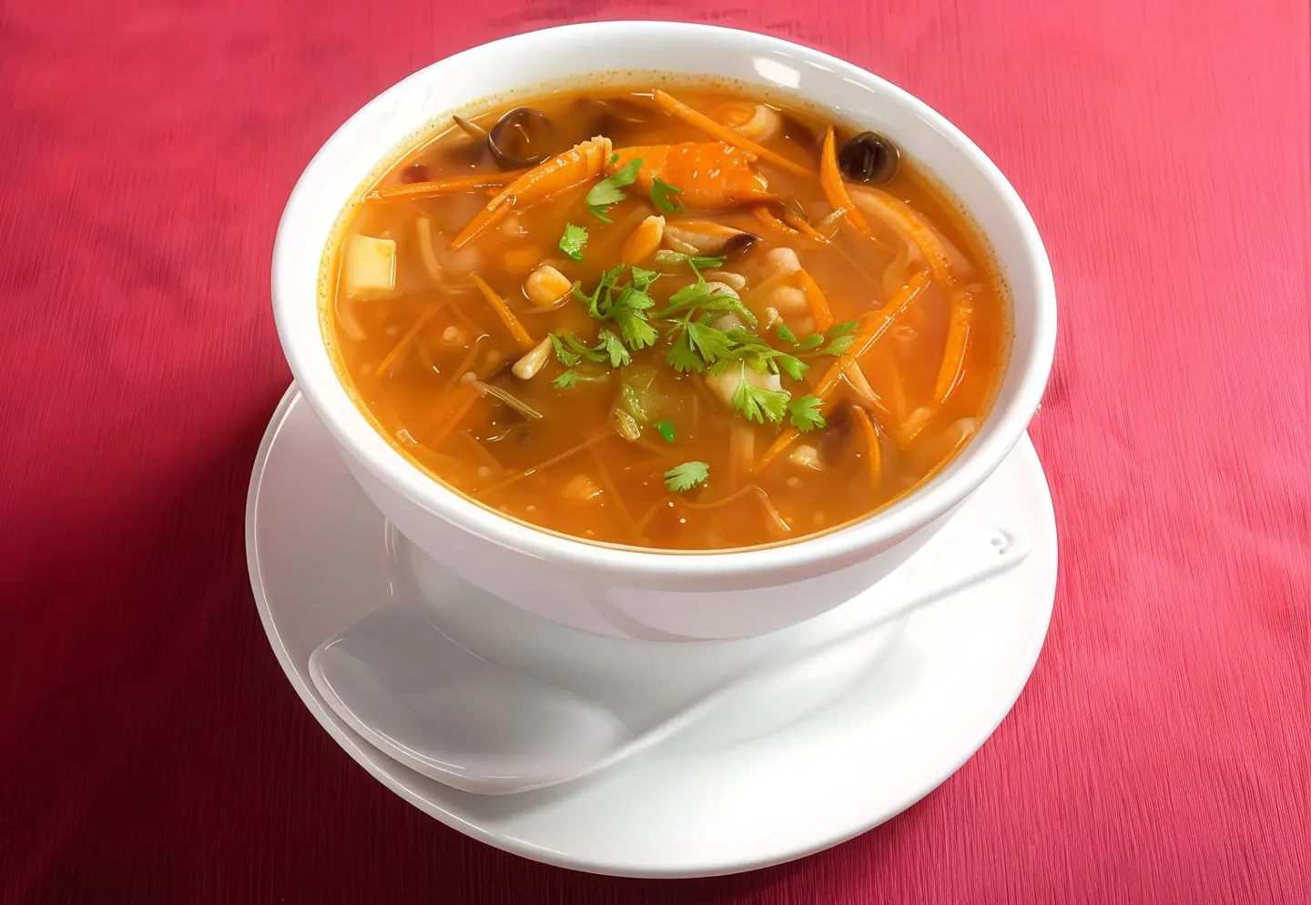 Hot And Sour Soup W/Seafood