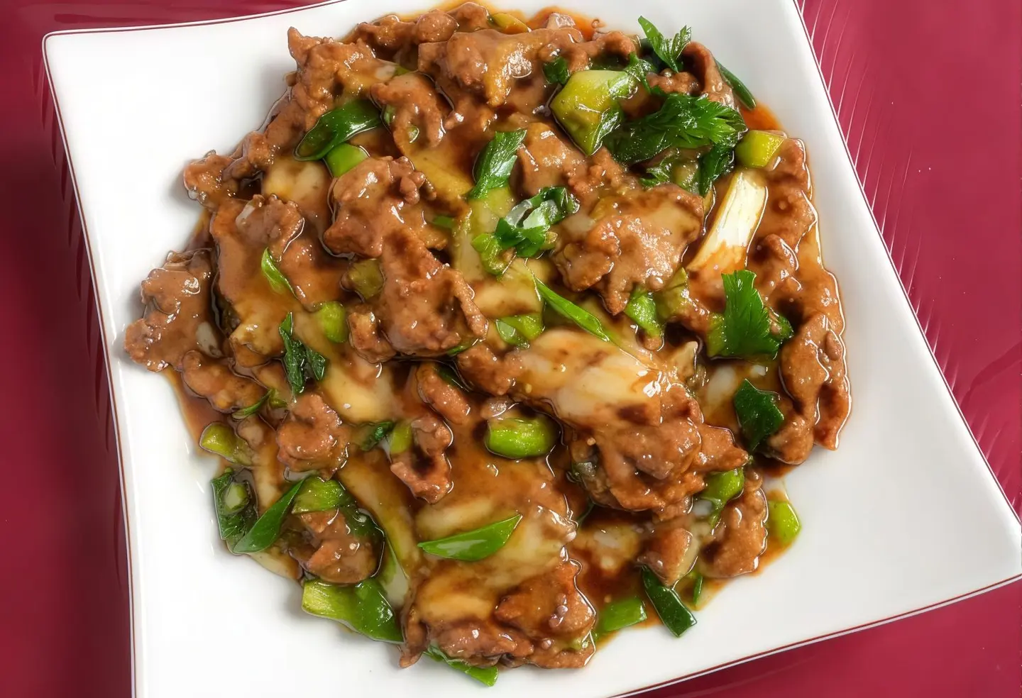 Mutton In Black Bean Sauce