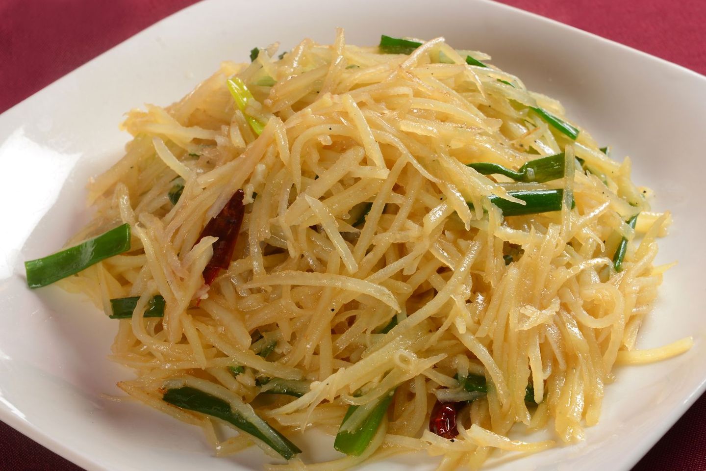 Shredded Potato With Vinegar