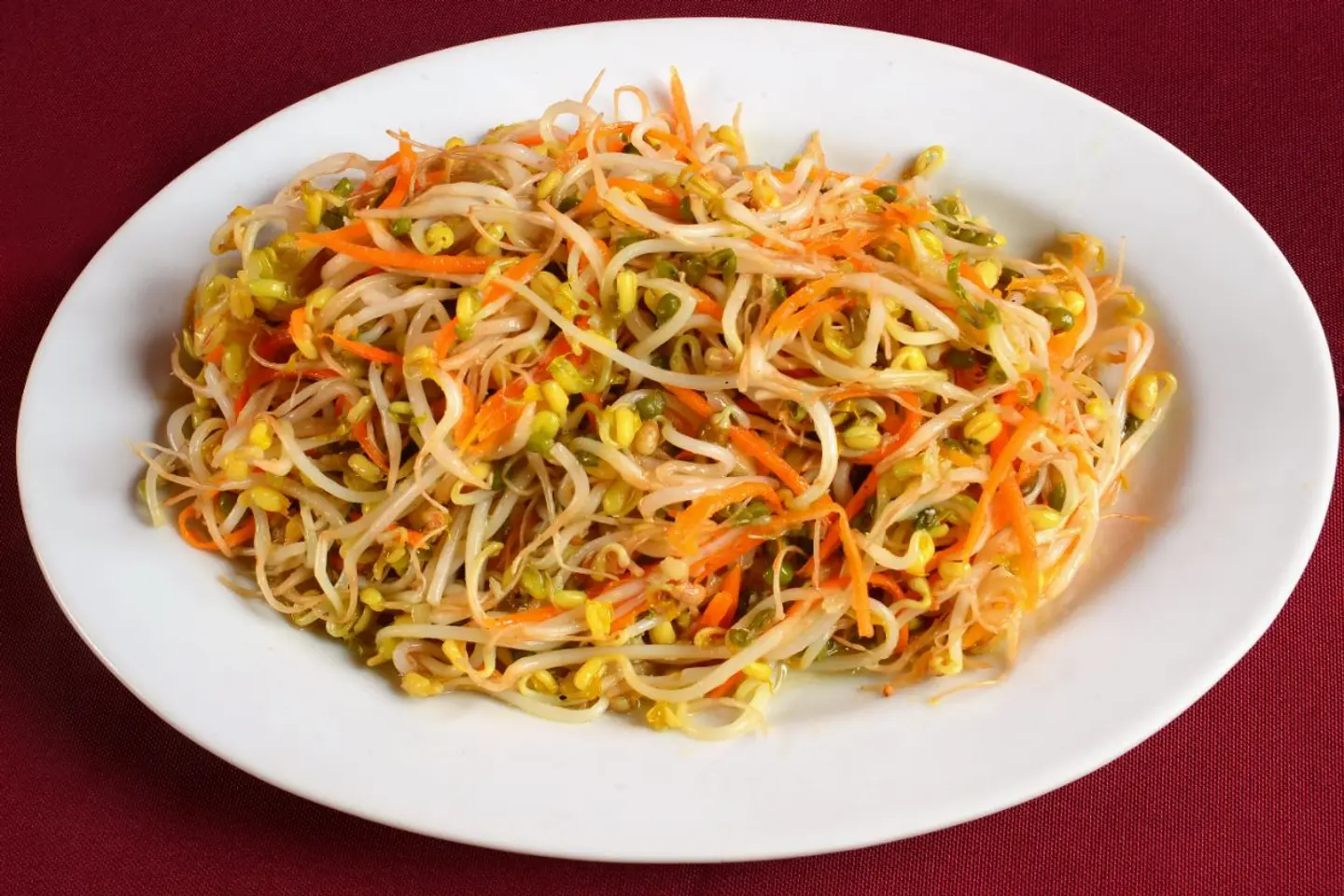 Bean Sprout With Vinegar (Stir Fry)