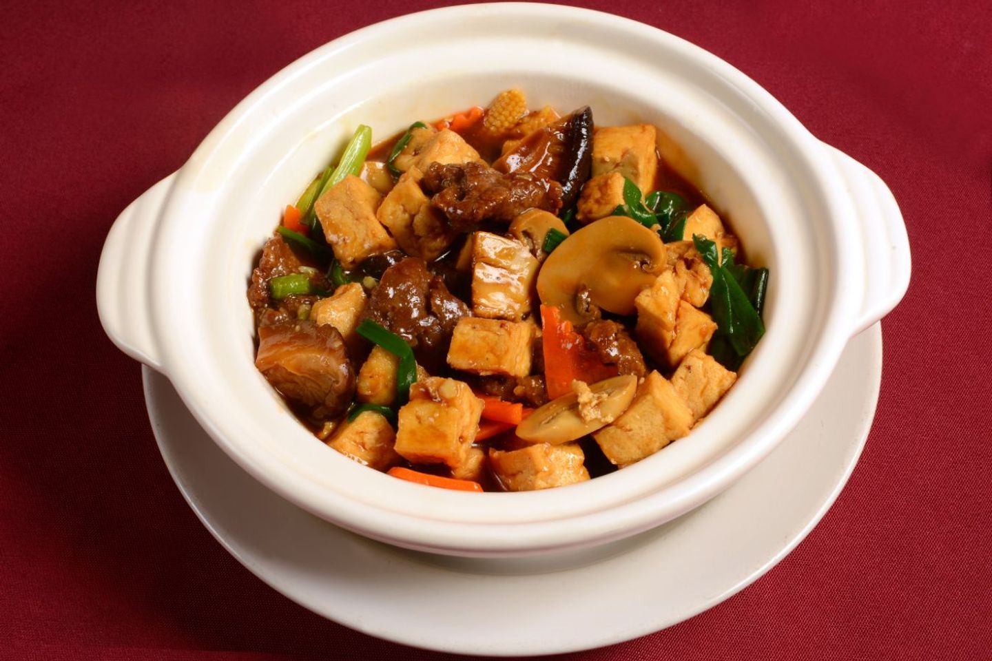 Minced Chicken With Tofu