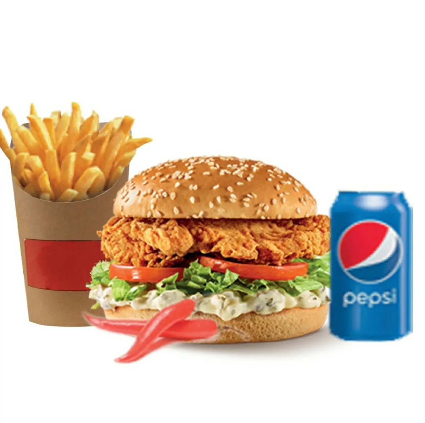 Spicy Crunchy Combo  - Regular Crunchy Combo
