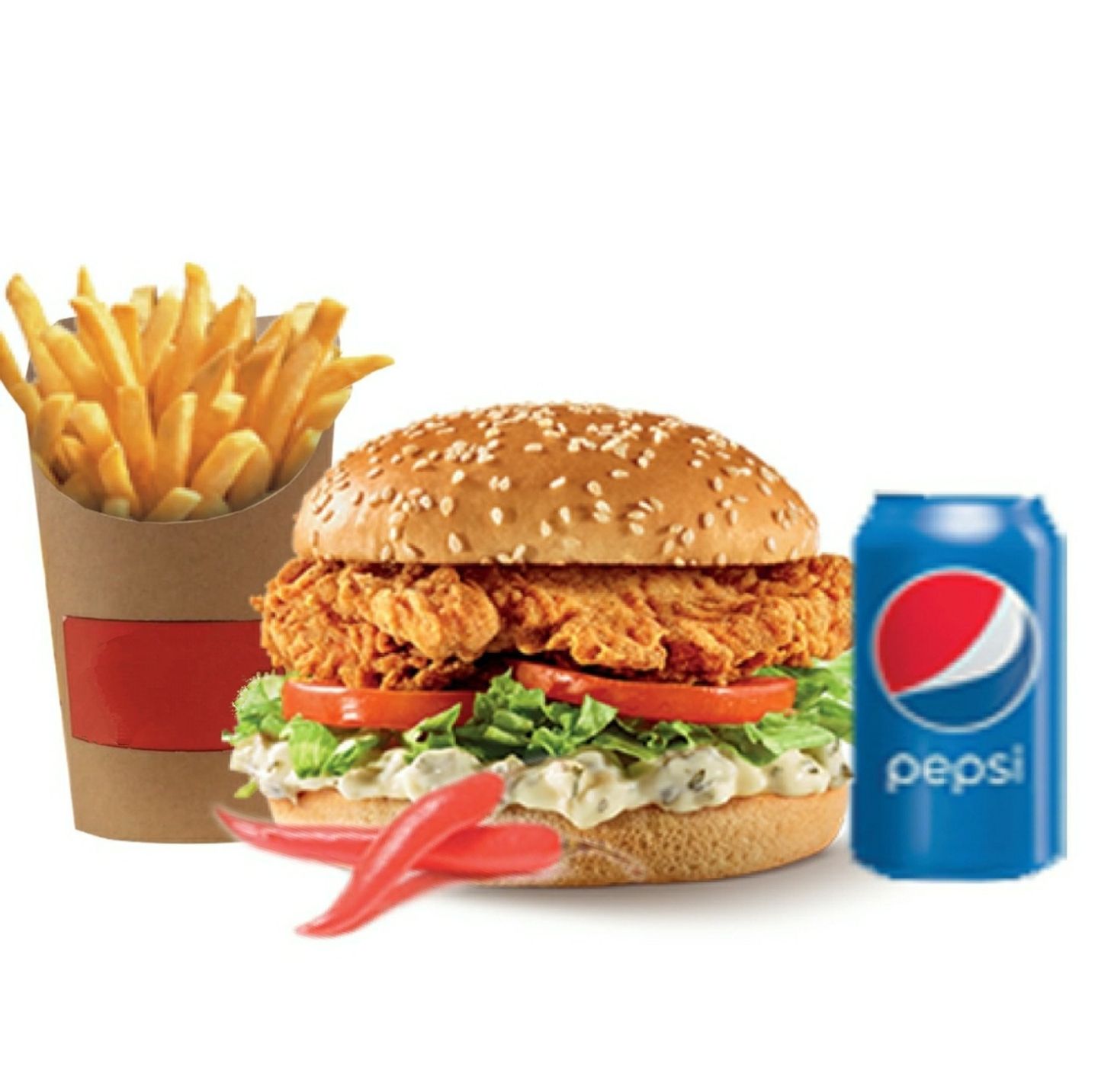 Spicy Crunchy Combo  - Regular Crunchy Combo