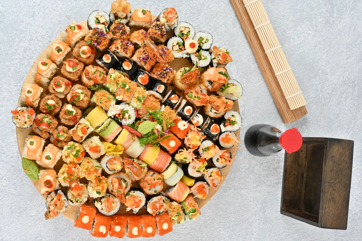 Sushi Wedding Roll Party