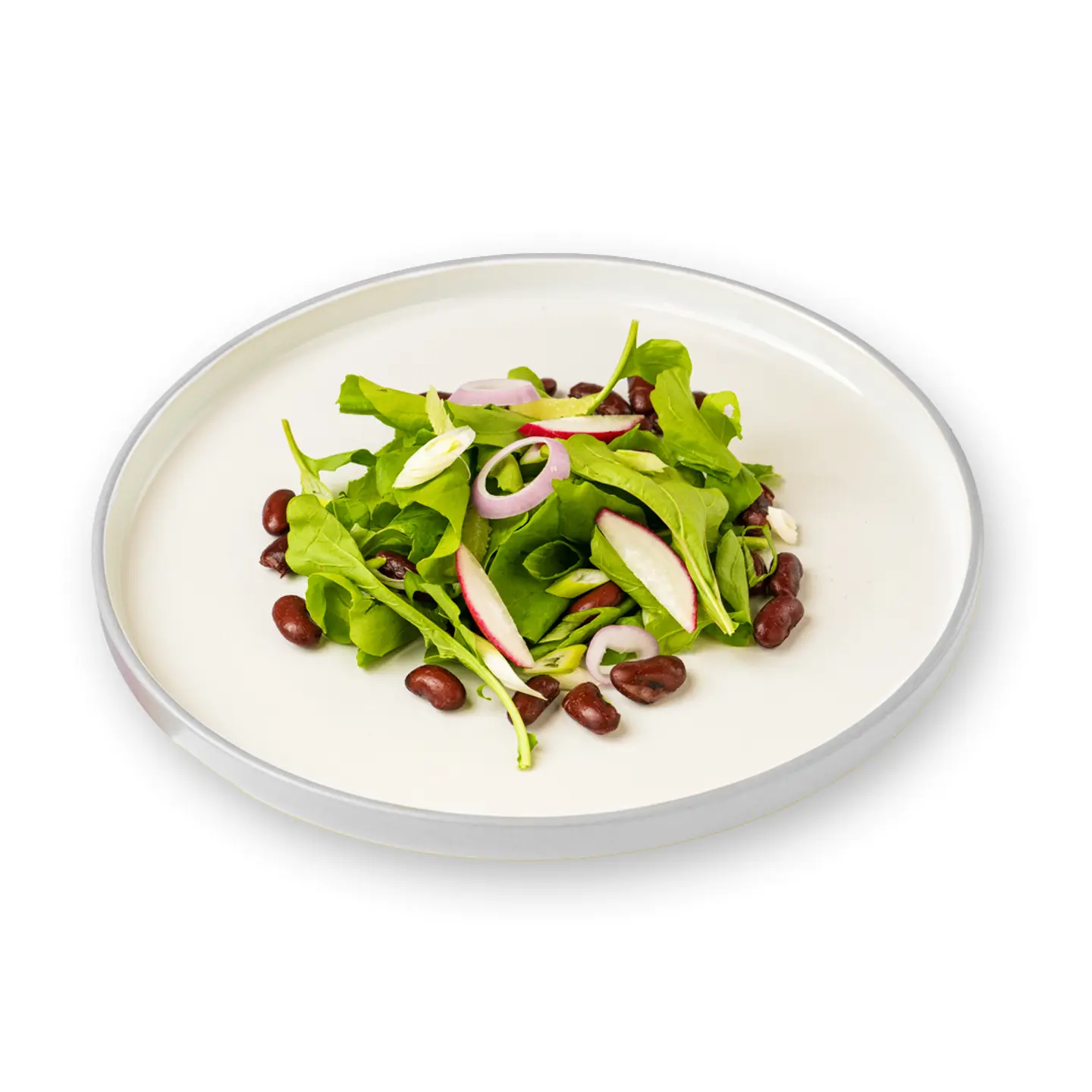 Rocca Salad With Red Bean
