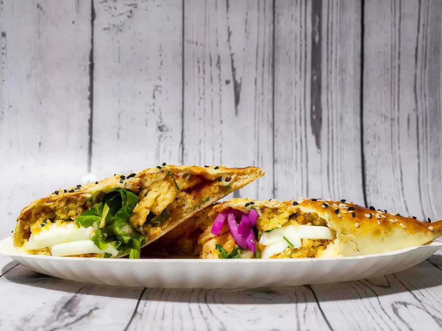 فطيرة الفلافل مكسيكي