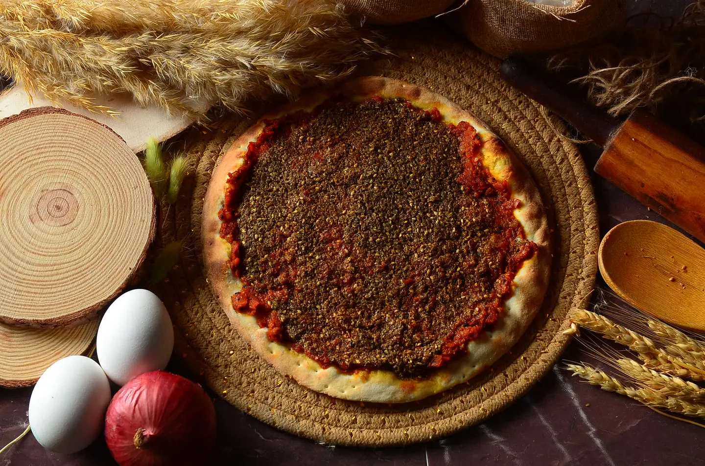 محمرة بالزعتر