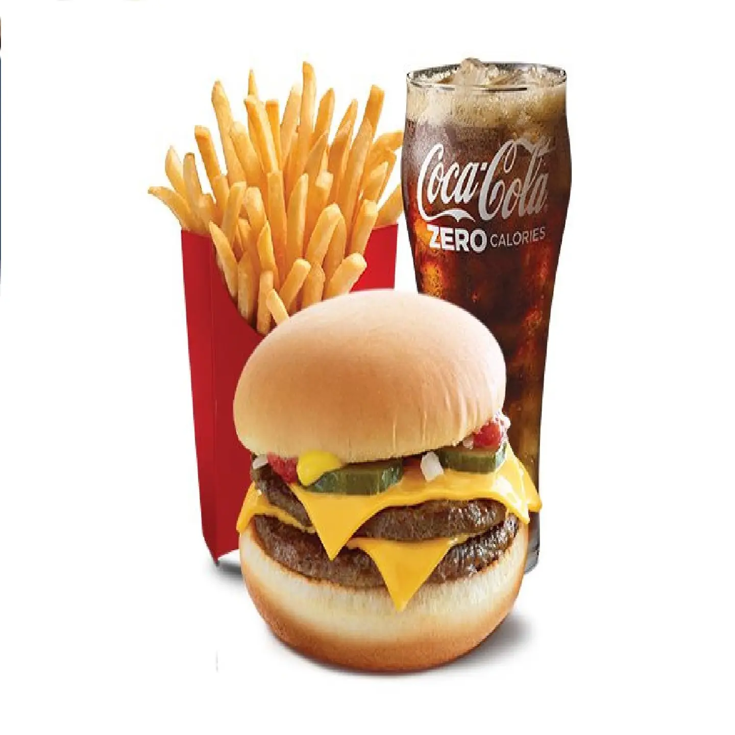 Double Chicken Burger Meal