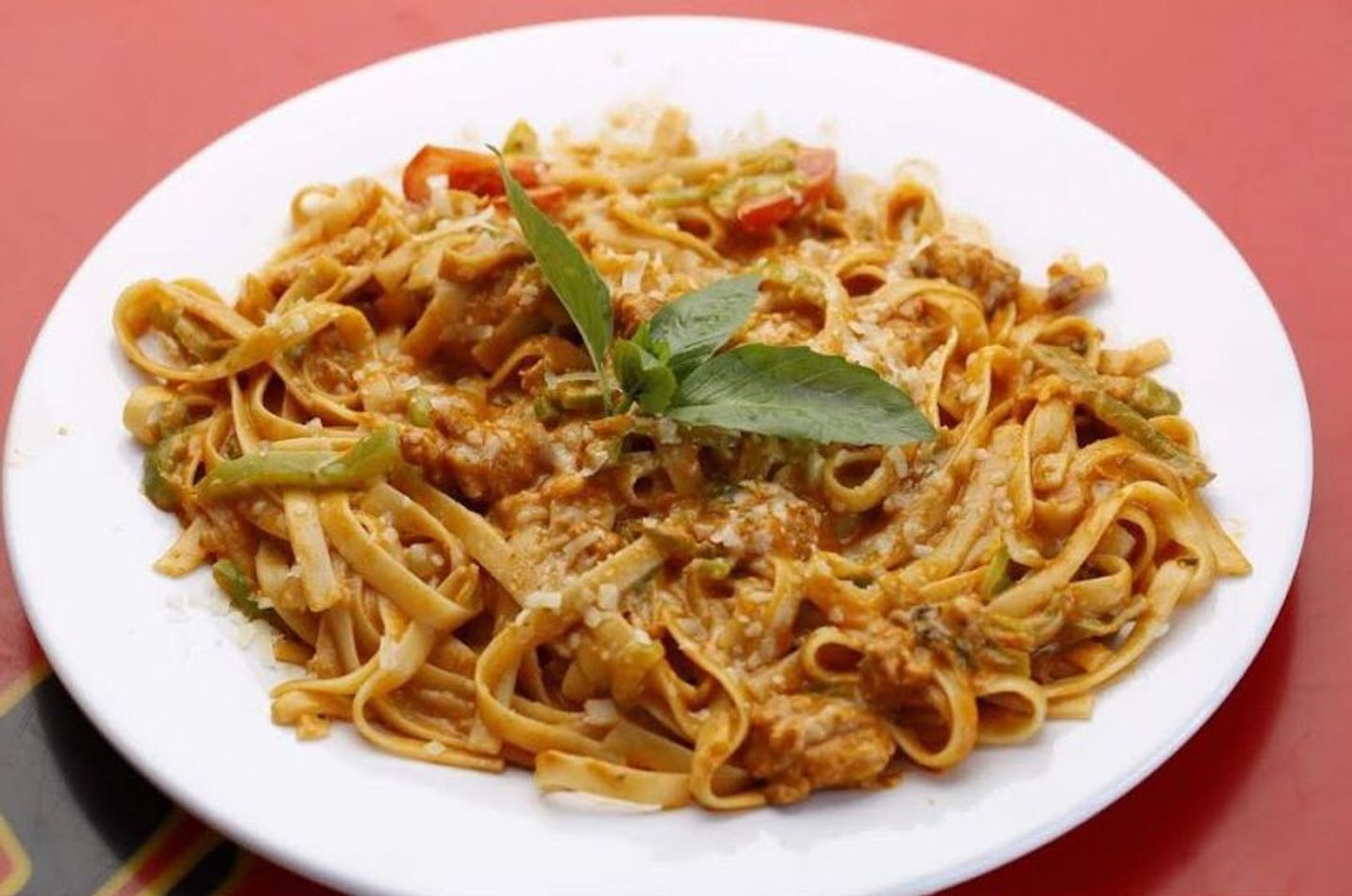 Chicken Red Fettuccine