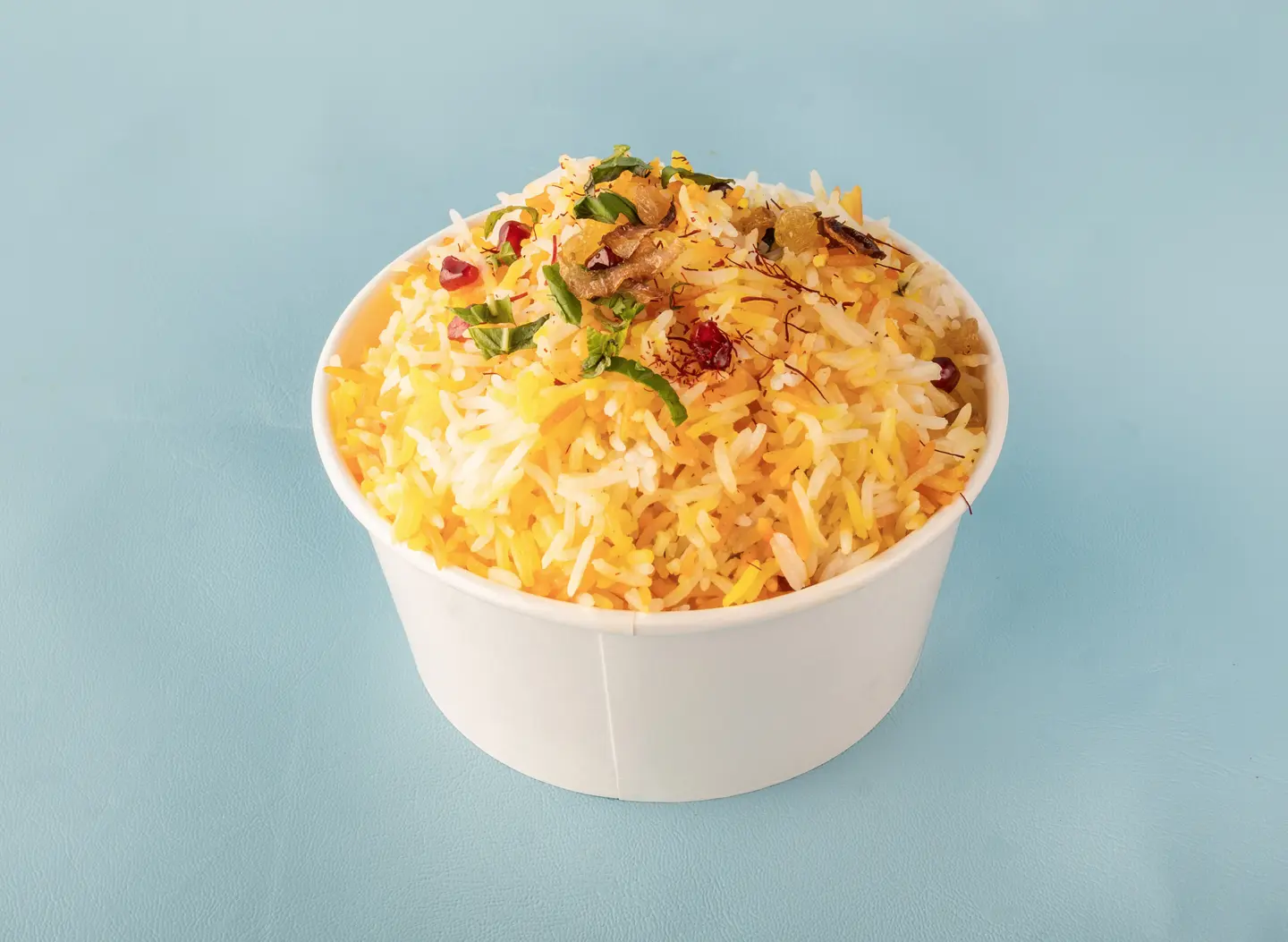 Biryani With Saffron And Chicken